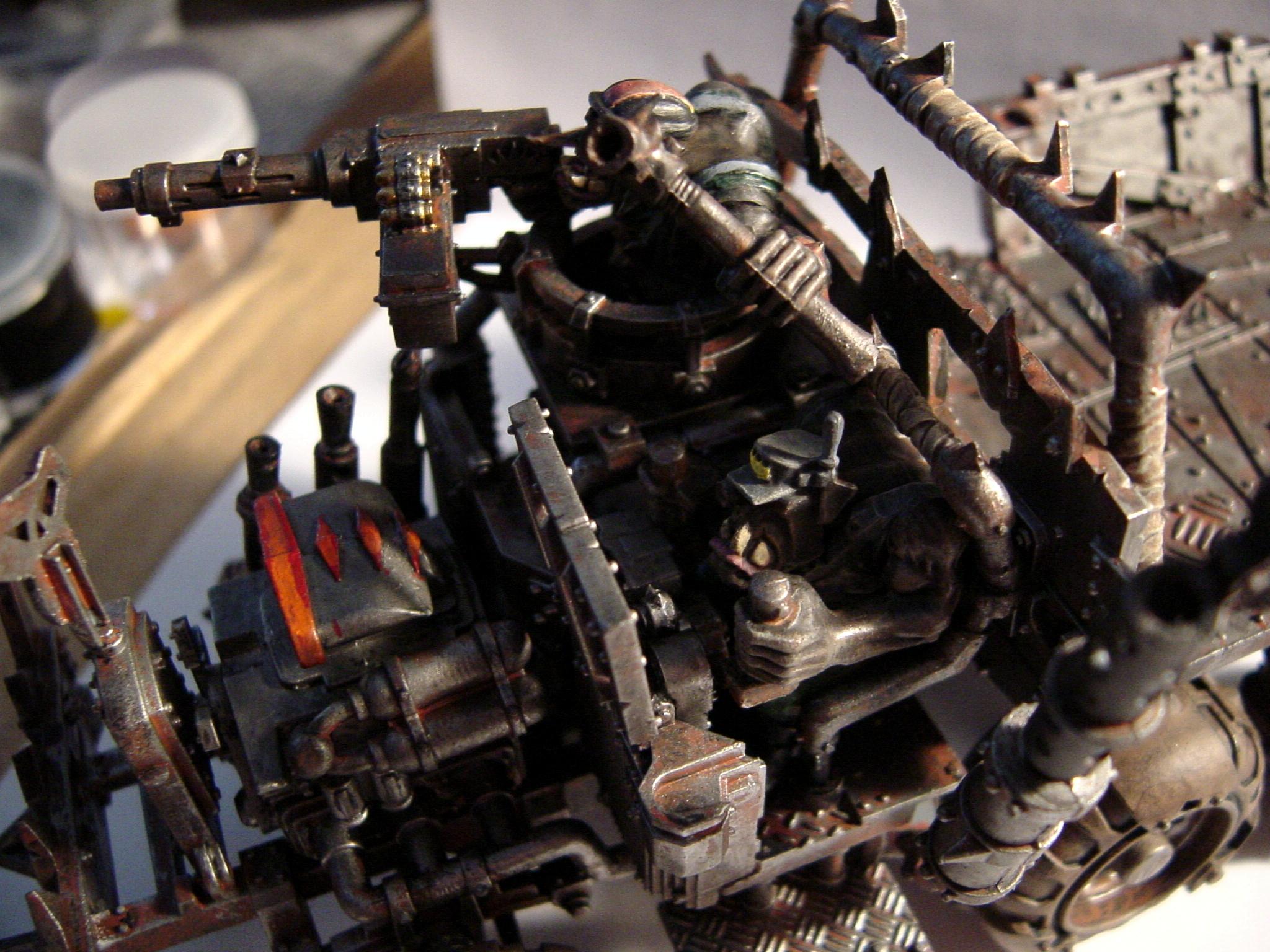 Brown, Brown Skin, Orks, Rust, Truck, Trukk, Wartrukk