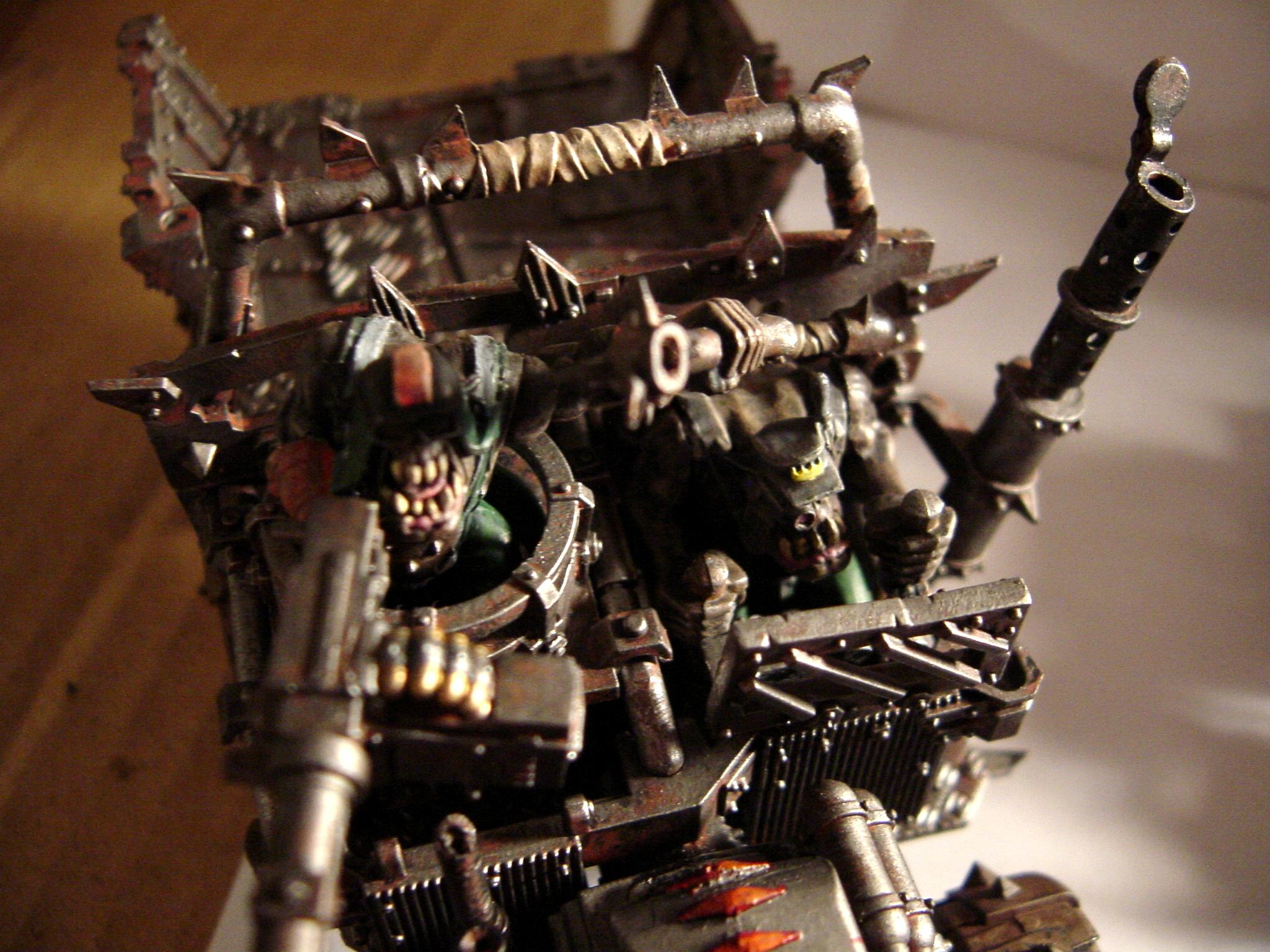 Brown, Brown Skin, Orks, Rust, Truck, Trukk, Wartrukk
