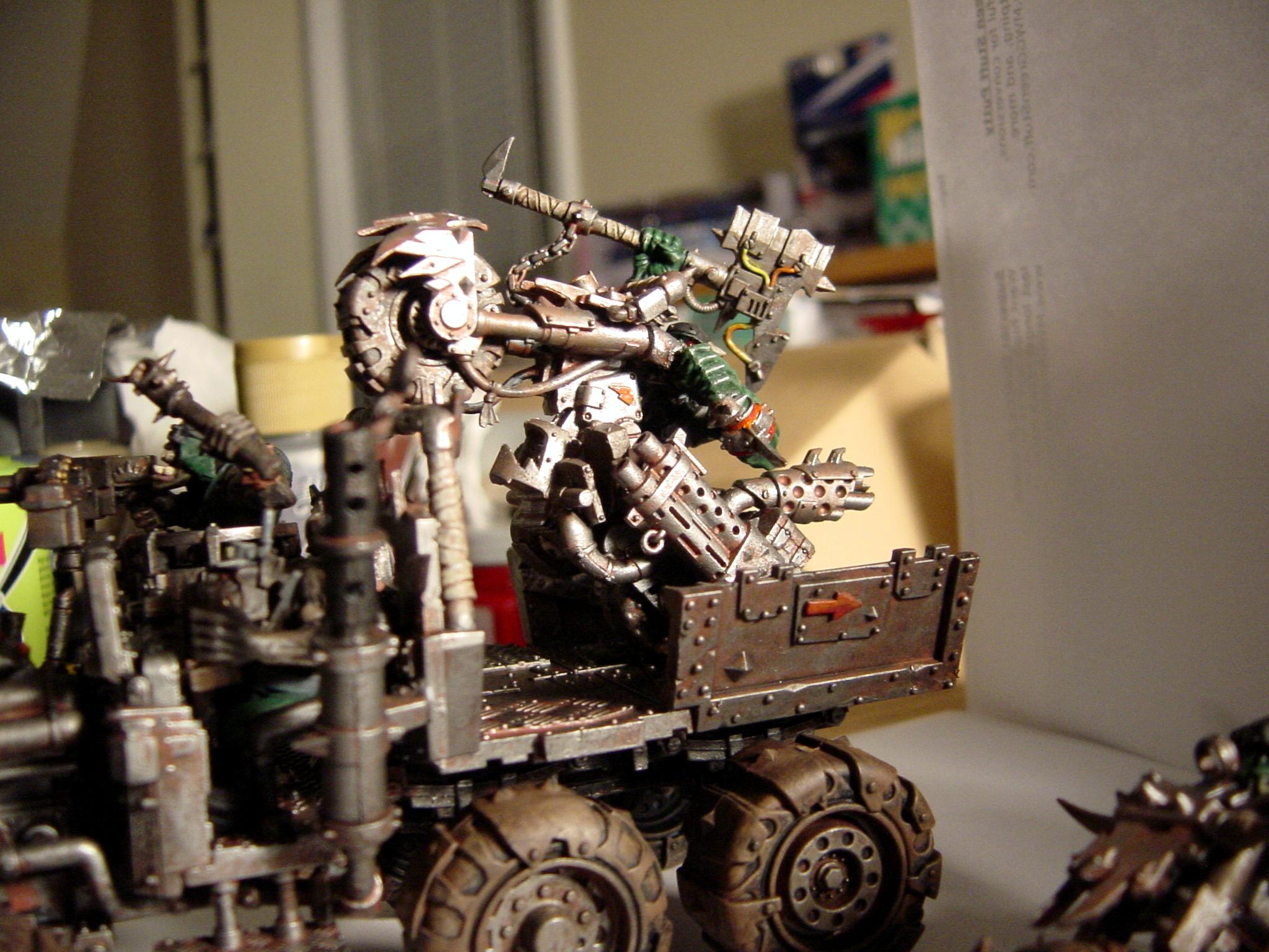 Brown, Brown Skin, Orks, Rust, Truck, Trukk, Wartrukk