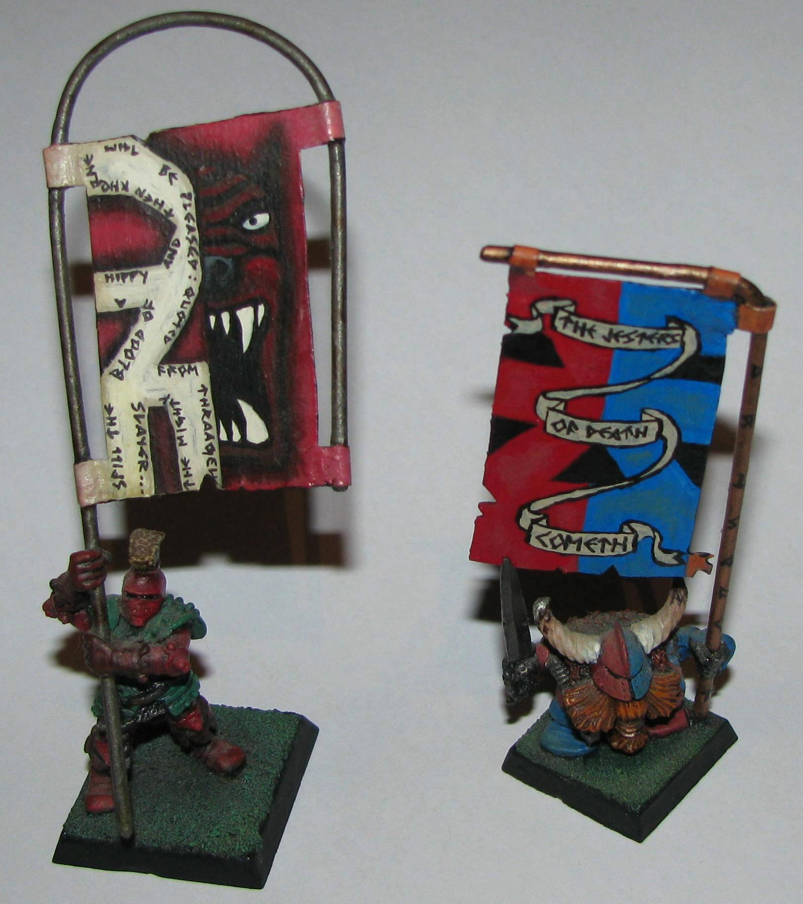 Old school banner bearers..