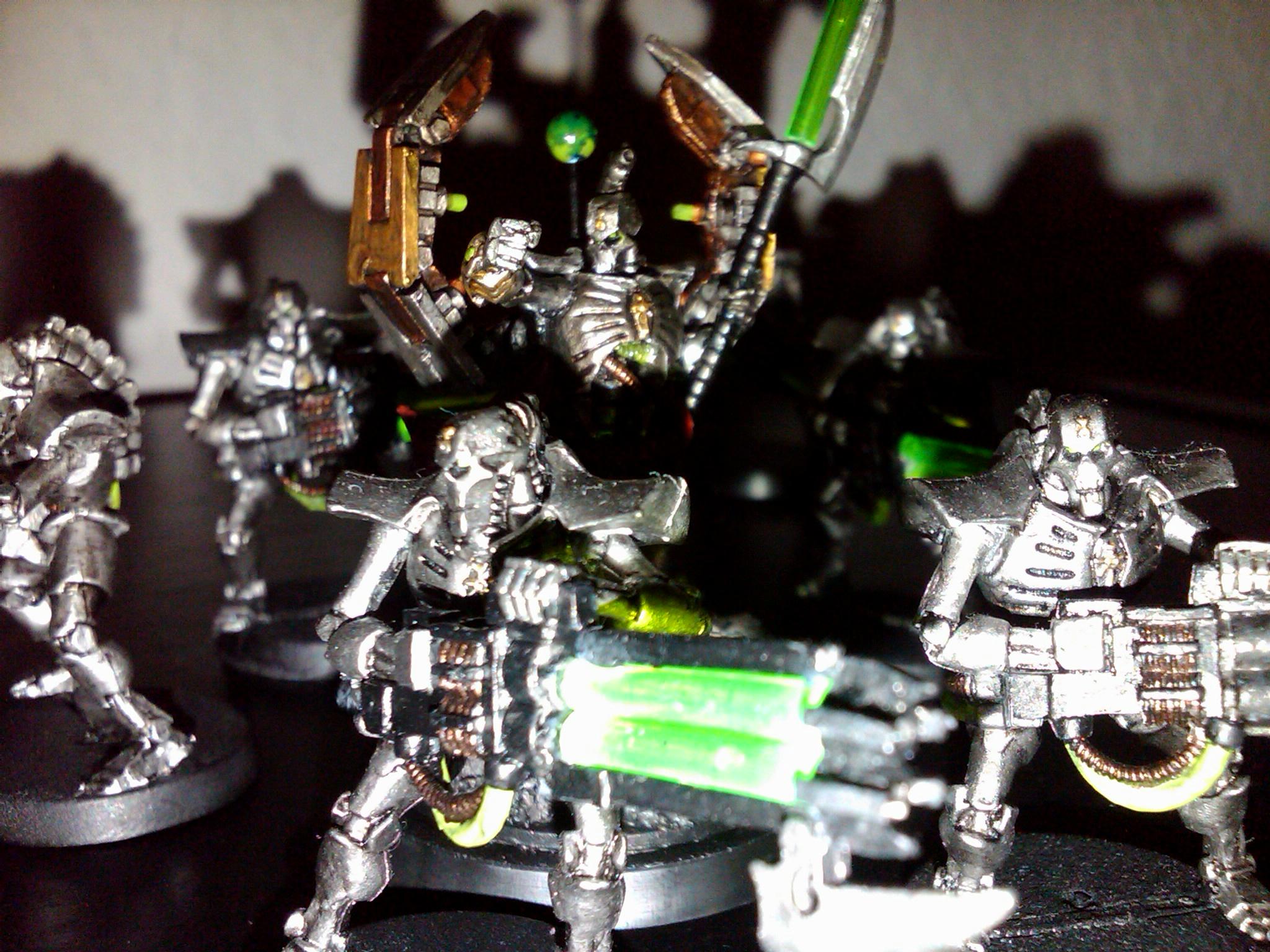 Lord, Necrons, Silver, Vod