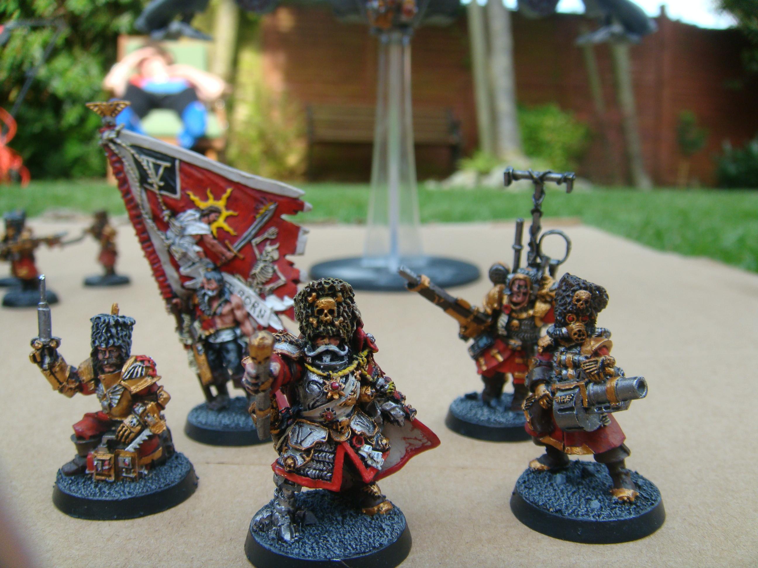 Company Command Squad, Imperial Guard, Vostroyans, Warhammer 40,000