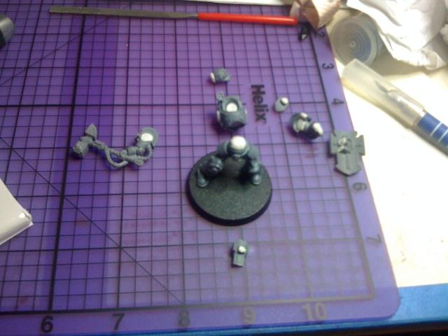 117, Space Marines, Spartan, Terminator Armor, Warhammer 40,000, Work In Progress