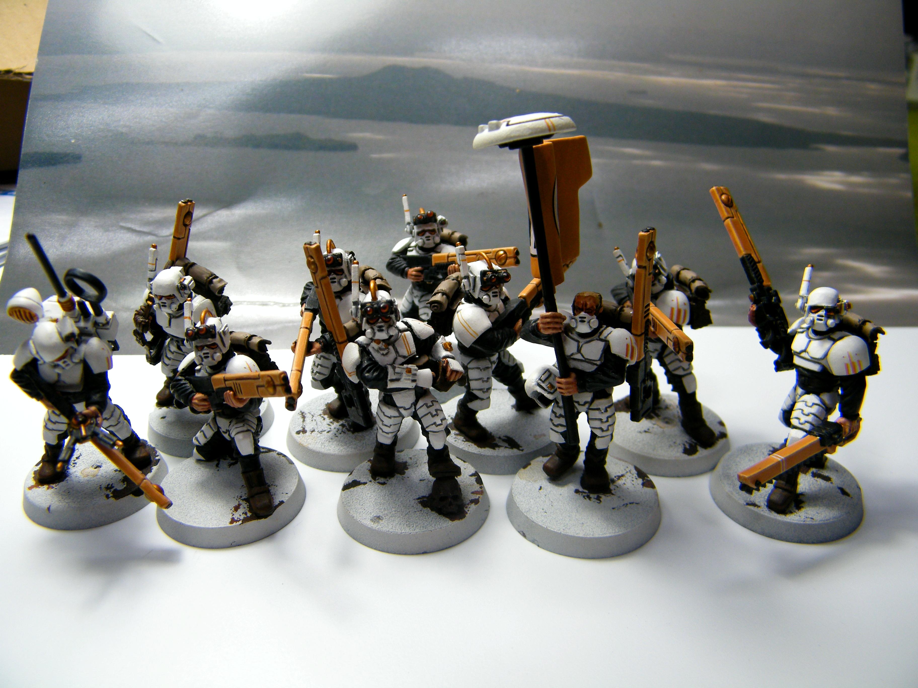 Army, Conversion, Empire, Guevesa, Imeprial Guard, Kitbash, Tau, Warhammer 40,000