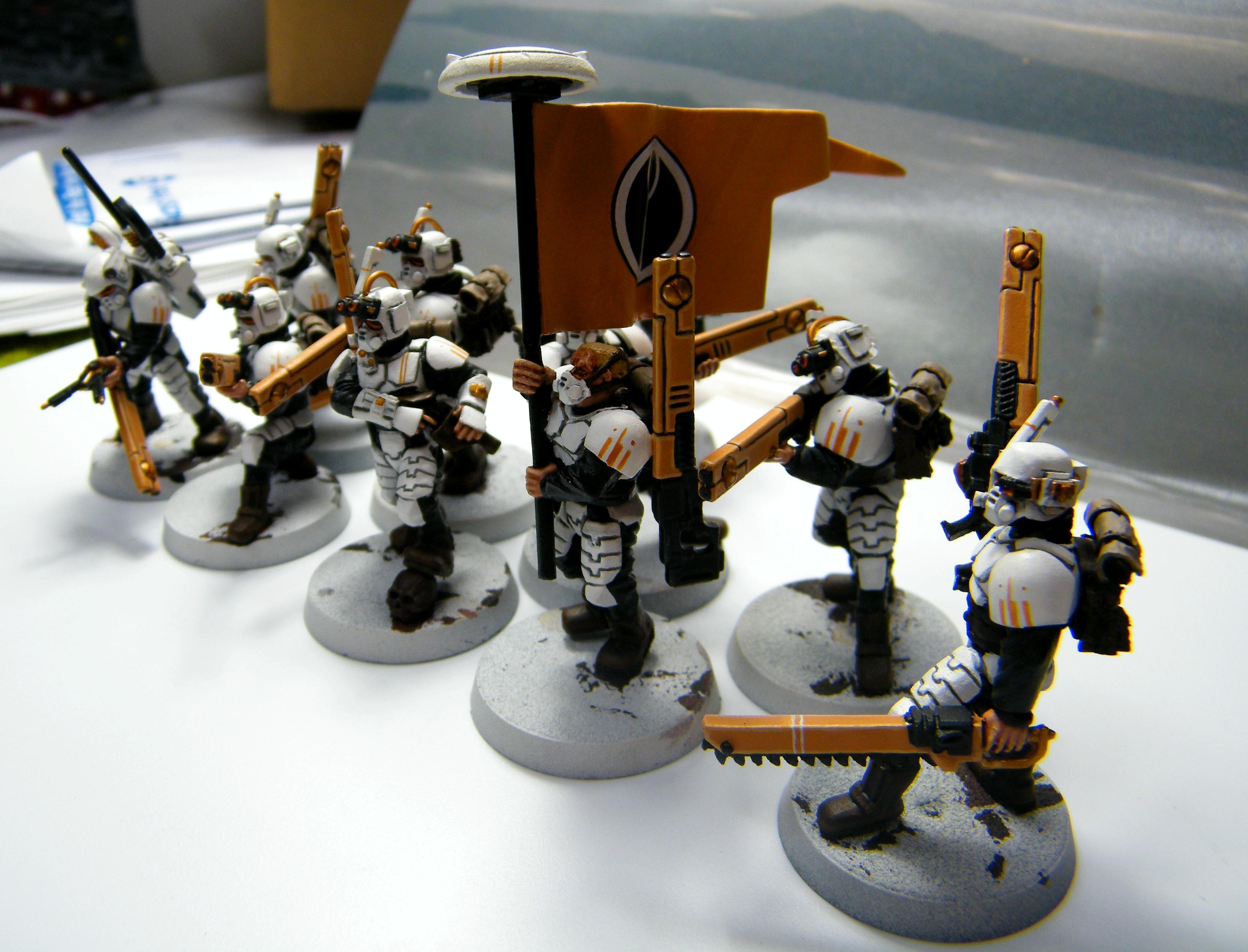 Army, Conversion, Empire, Guevesa, Imeprial Guard, Imperial Guard Conscrips, Kitbash, Tau, Warhammer 40,000