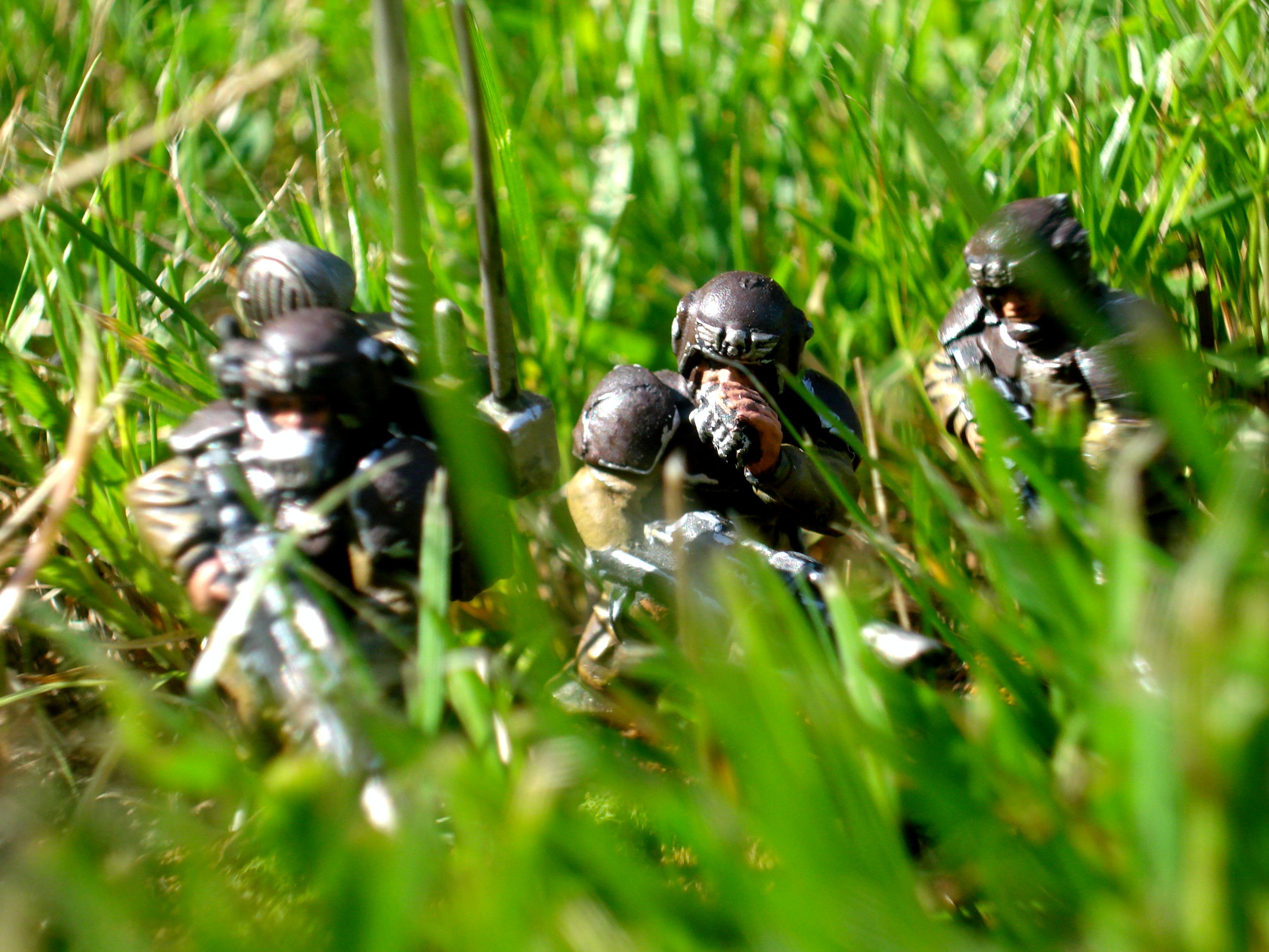 Cadians, Imperial Guard, Imperial Guard - Squad In The Field