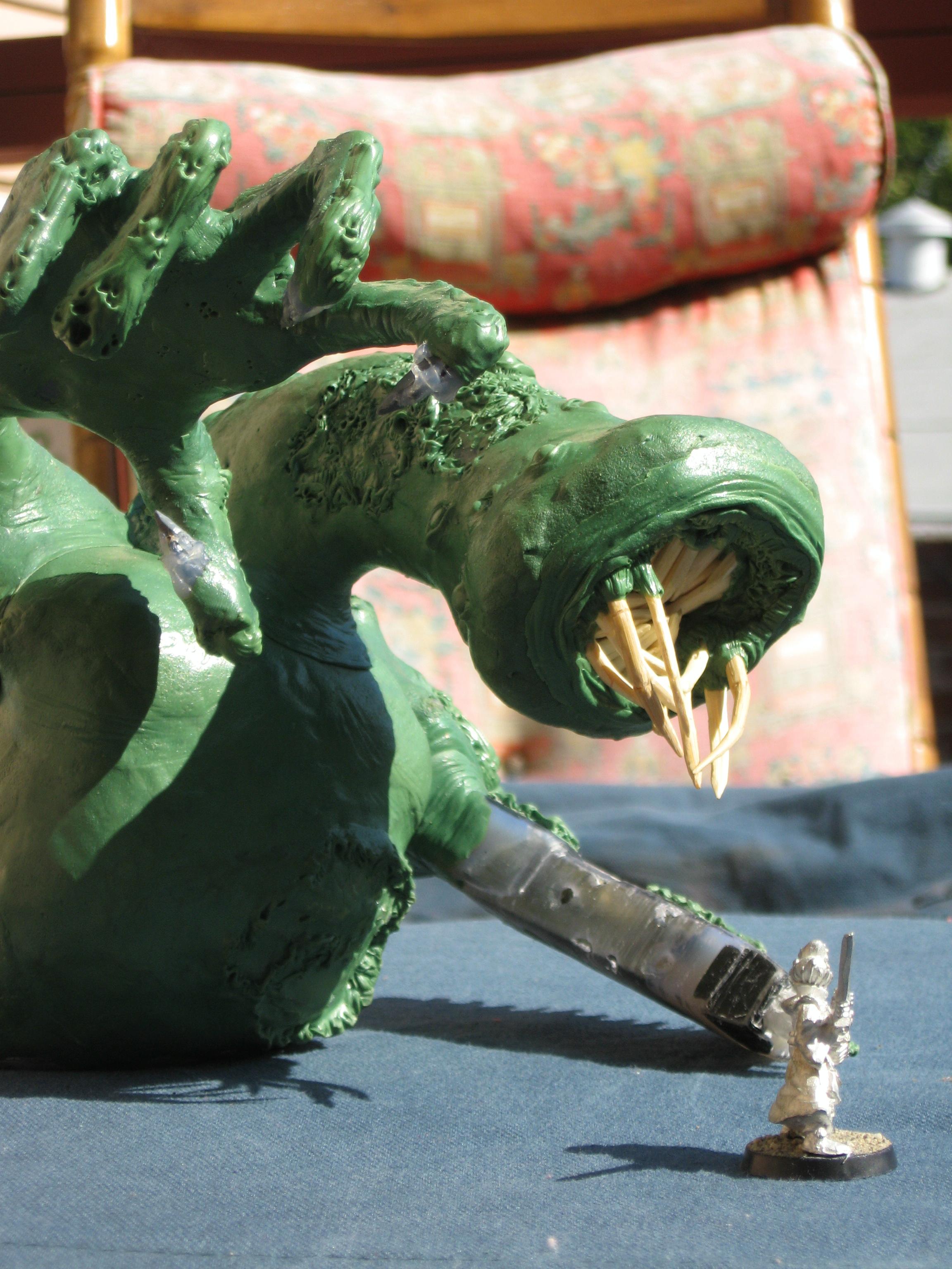 Daemons, Sculpting, Warhammer 40,000, Work In Progress
