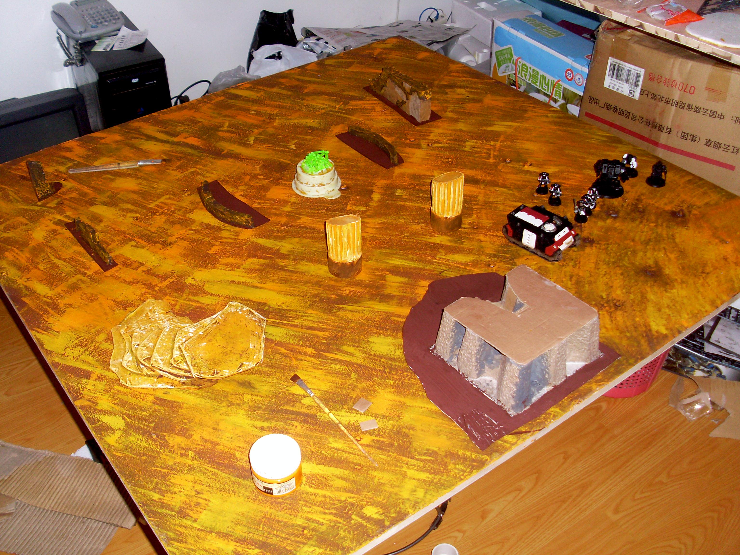 our first games table