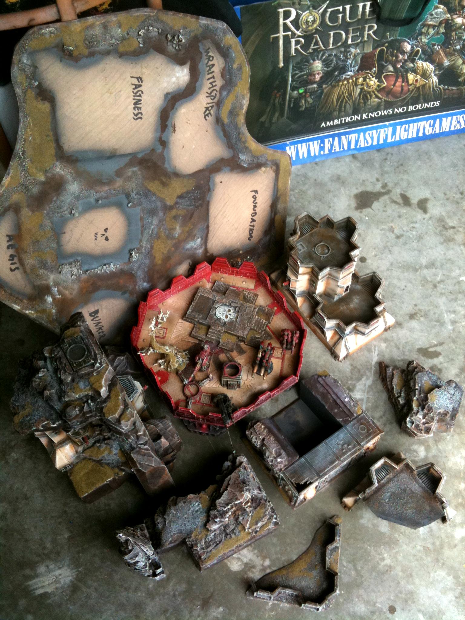 Bastion, Bunker, Eldar, Fortress, Inquisition, Malleus, Planetstrike, Skyshield, Terrain, Warhammer 40,000