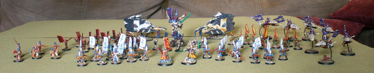 Eldar, Full Army, Full Army, Wide Angle