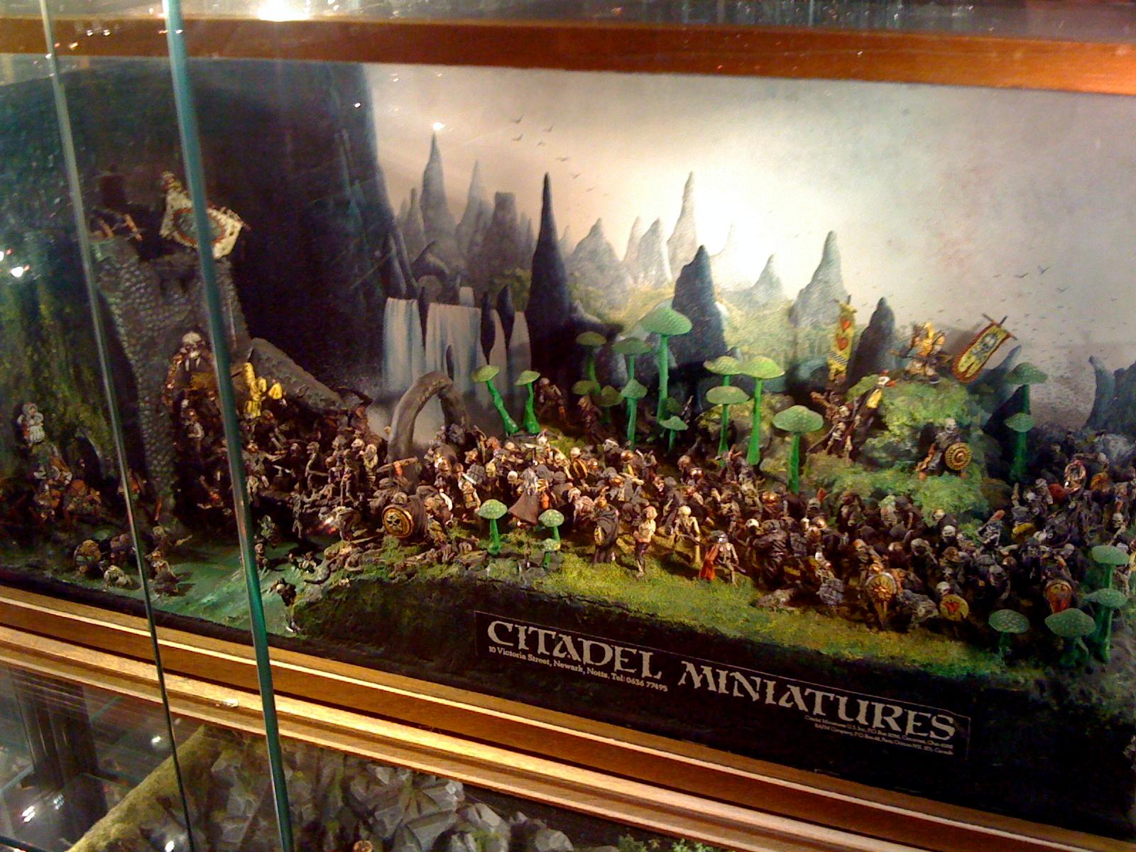 Warhammer World, Zombie horde diorama