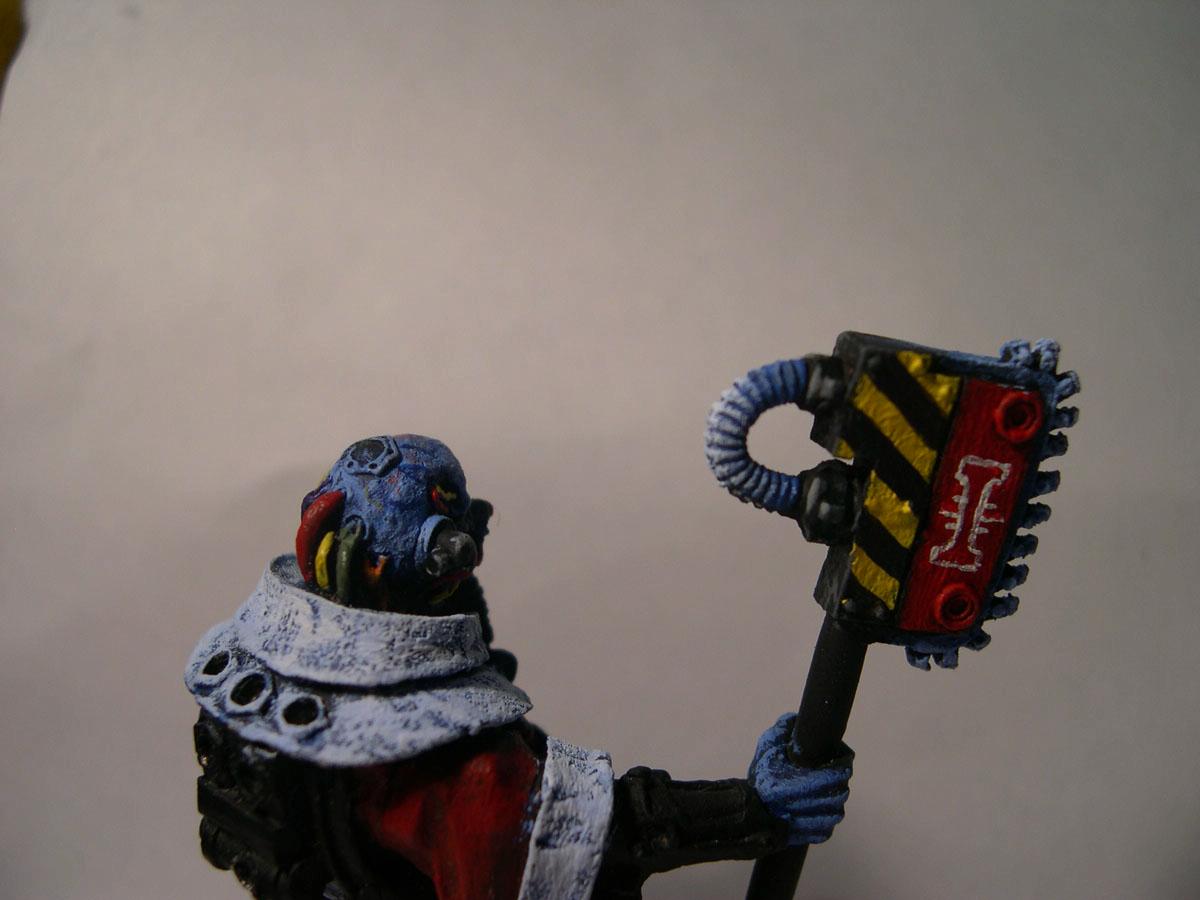 Adeptus Mechanicus, Forge World, Freehand, Tech Priest, Work In Progress