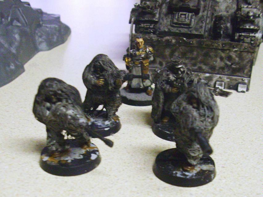 The heroic yet ineffectual PCS with sniper rifles