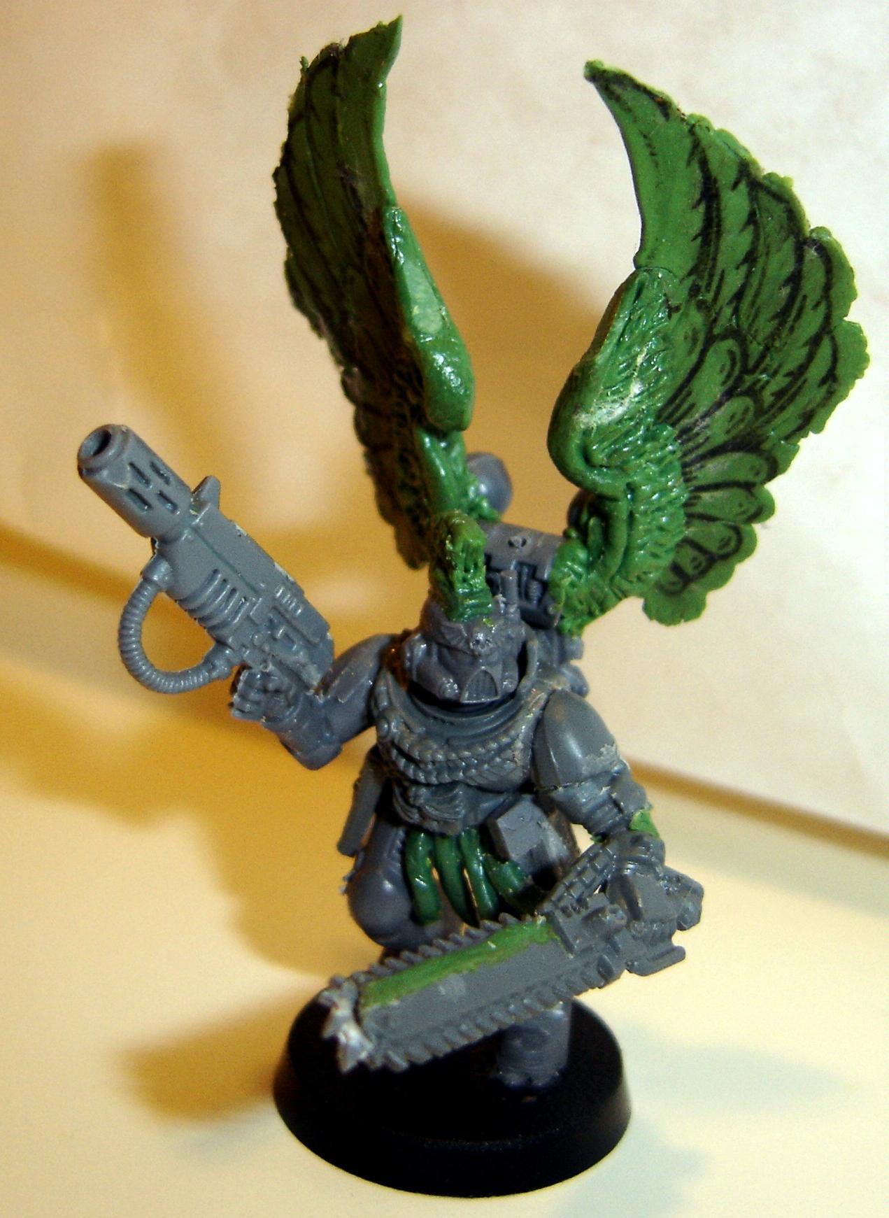 Greenstuff, Winged, work in progress Hand made