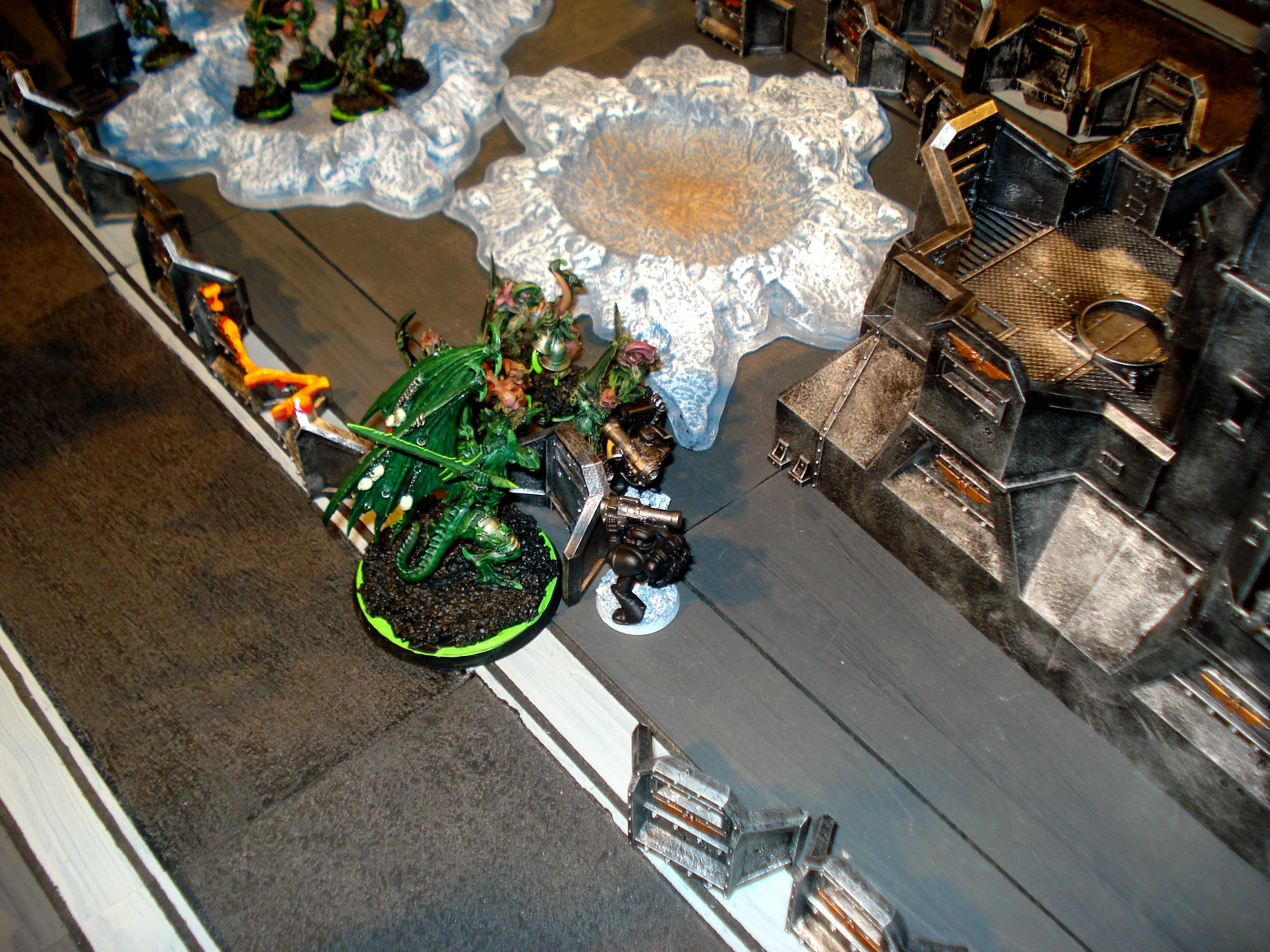 Battle Report, Close Combat, Daemons, Space Marines
