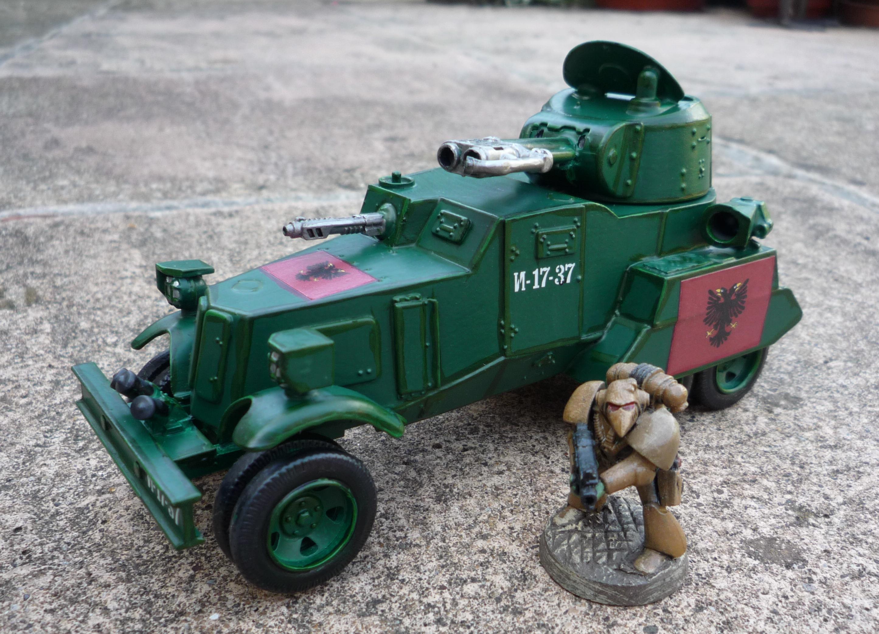 Armored Car, Conversion, Imperial, Imperial Guard, Soviet, Warhammer 40,000
