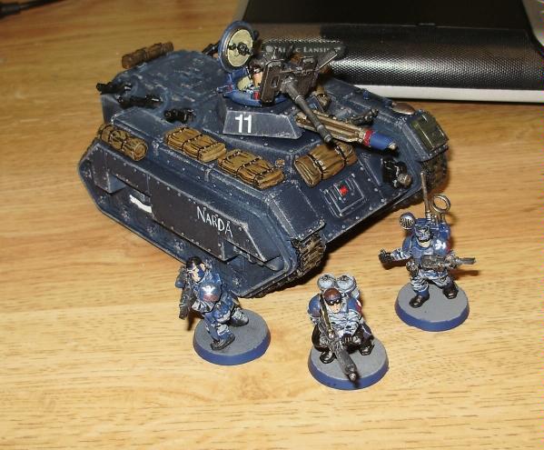 1st Naval Rifles Chimera 'Narda' and 1st Squad