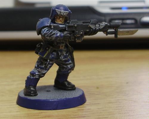 Blue, Camouflage, Guardsmen, Imperial Guard, Tiger Stripe