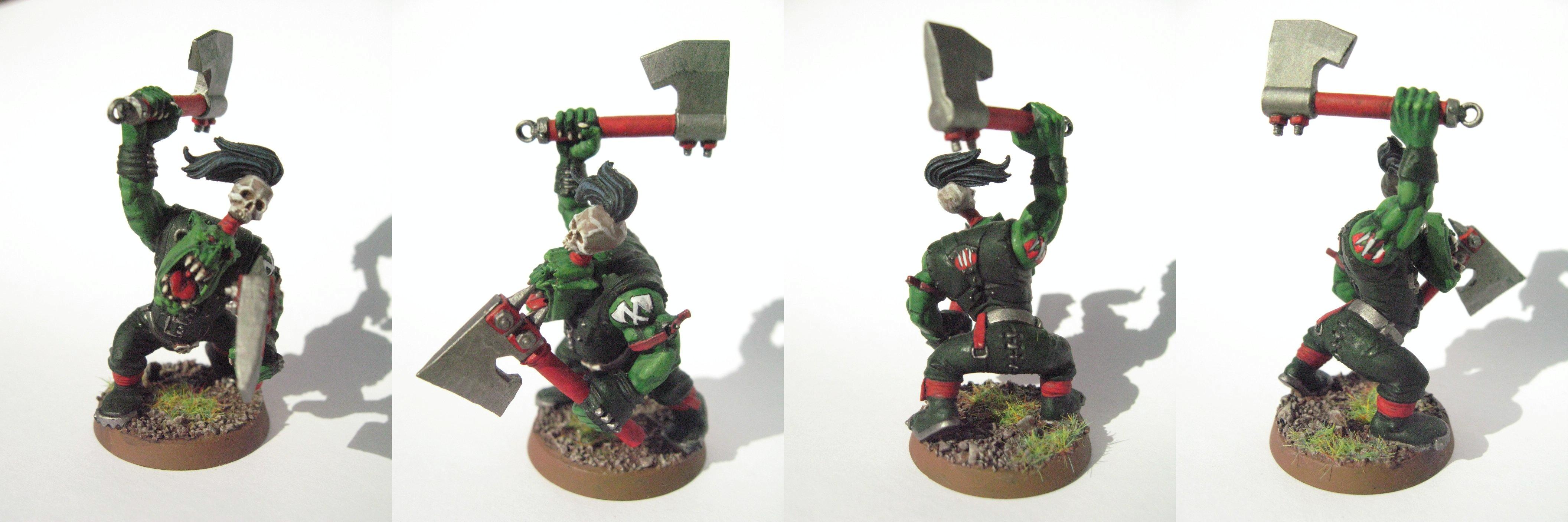 Blood Axe, Orks, Slugga Boyz, Warhammer 40,000