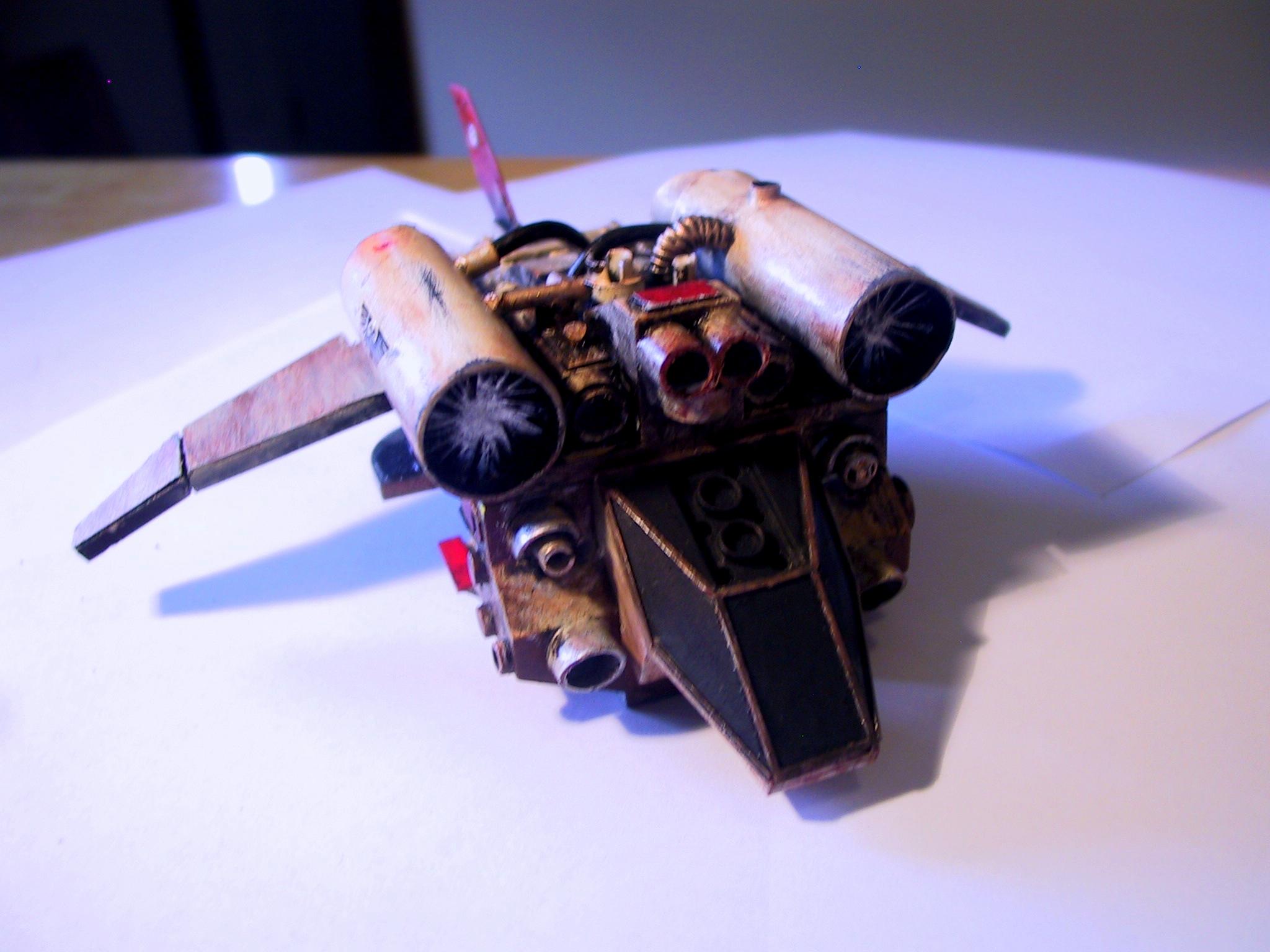 Dropship, I Munda, Imperial Guard, Lander, Scratch Build, Shuttle, Skimmer, Valkyrie, Work In Progress