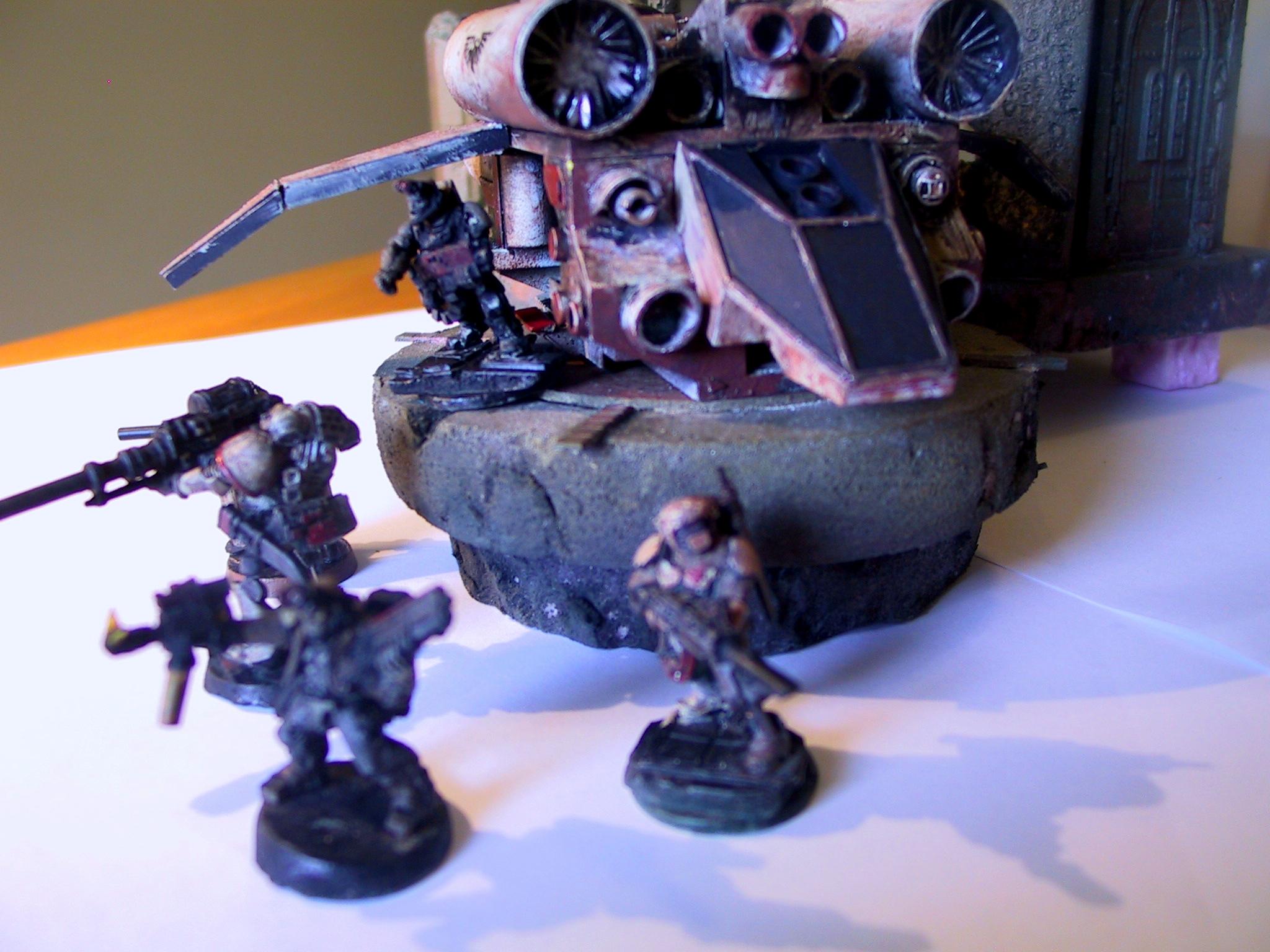 Dropship, Gang Conversions, I Munda, Lander, Necromunda, Shuttle, Valkyrie, Work In Progress