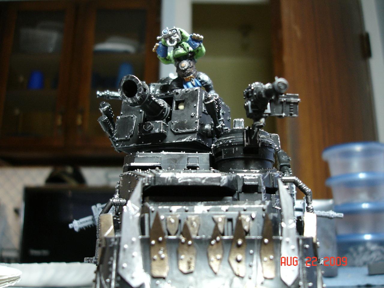 Battlewagon, Orks, Dialing in the shots
