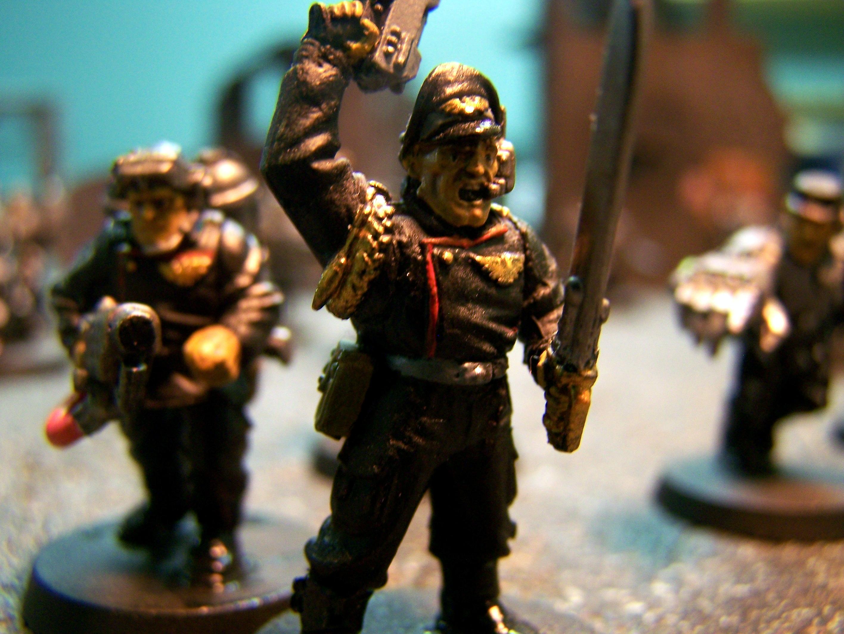 Tank Commander on foot