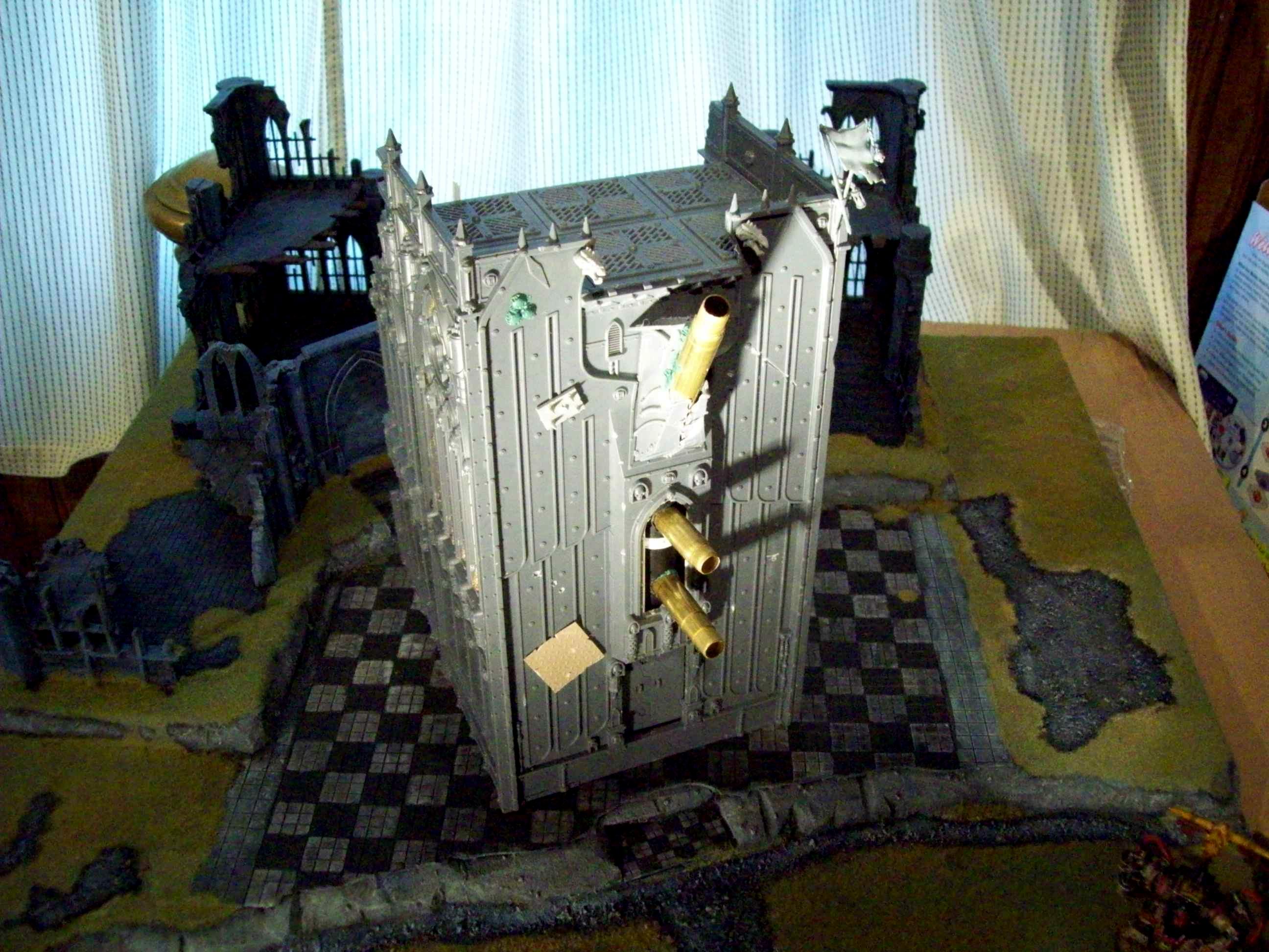 Apocalypse, Conversion, Nurgle, Plague Tower, Shrine Of The Aquilla, Warhammer 40,000