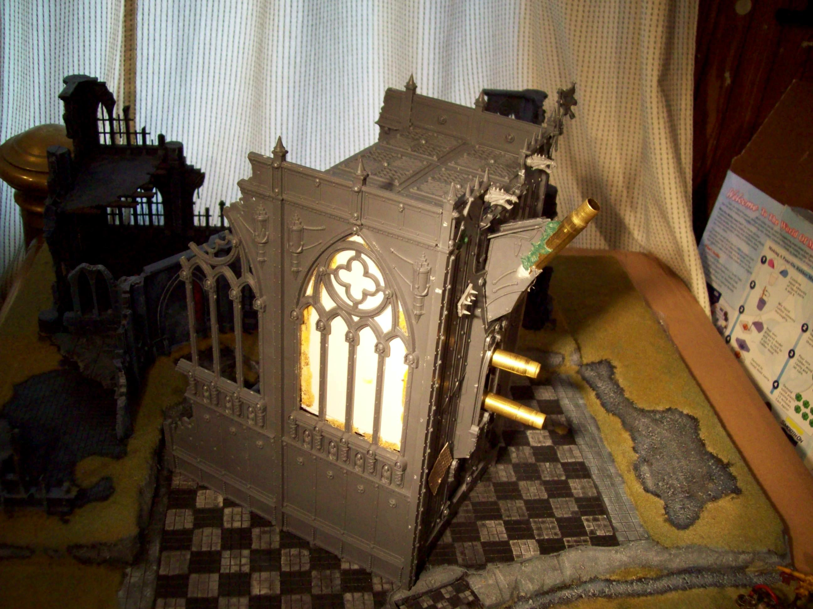 Apocalypse, Conversion, Nurgle, Plague Tower, Shrine Of The Aquilla, Warhammer 40,000