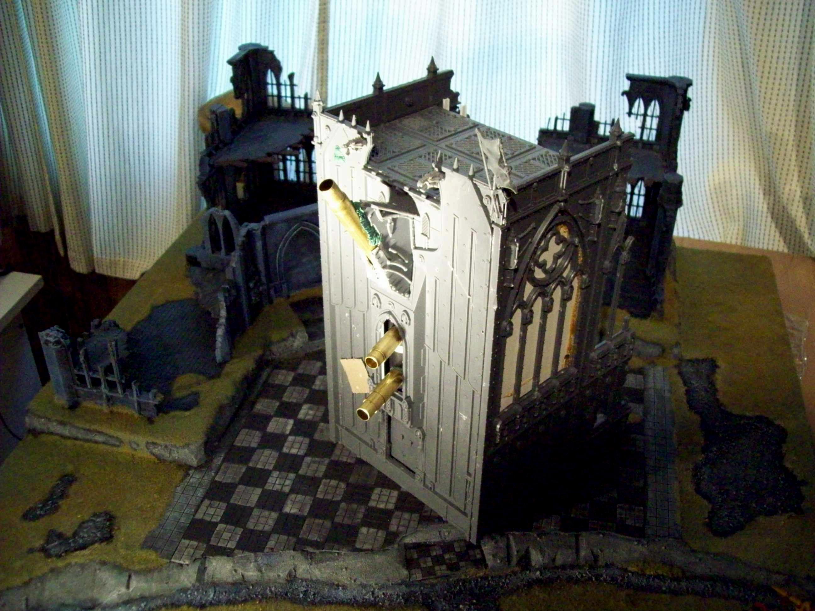 Apocalypse, Conversion, Nurgle, Plague Tower, Shrine Of The Aquilla, Warhammer 40,000