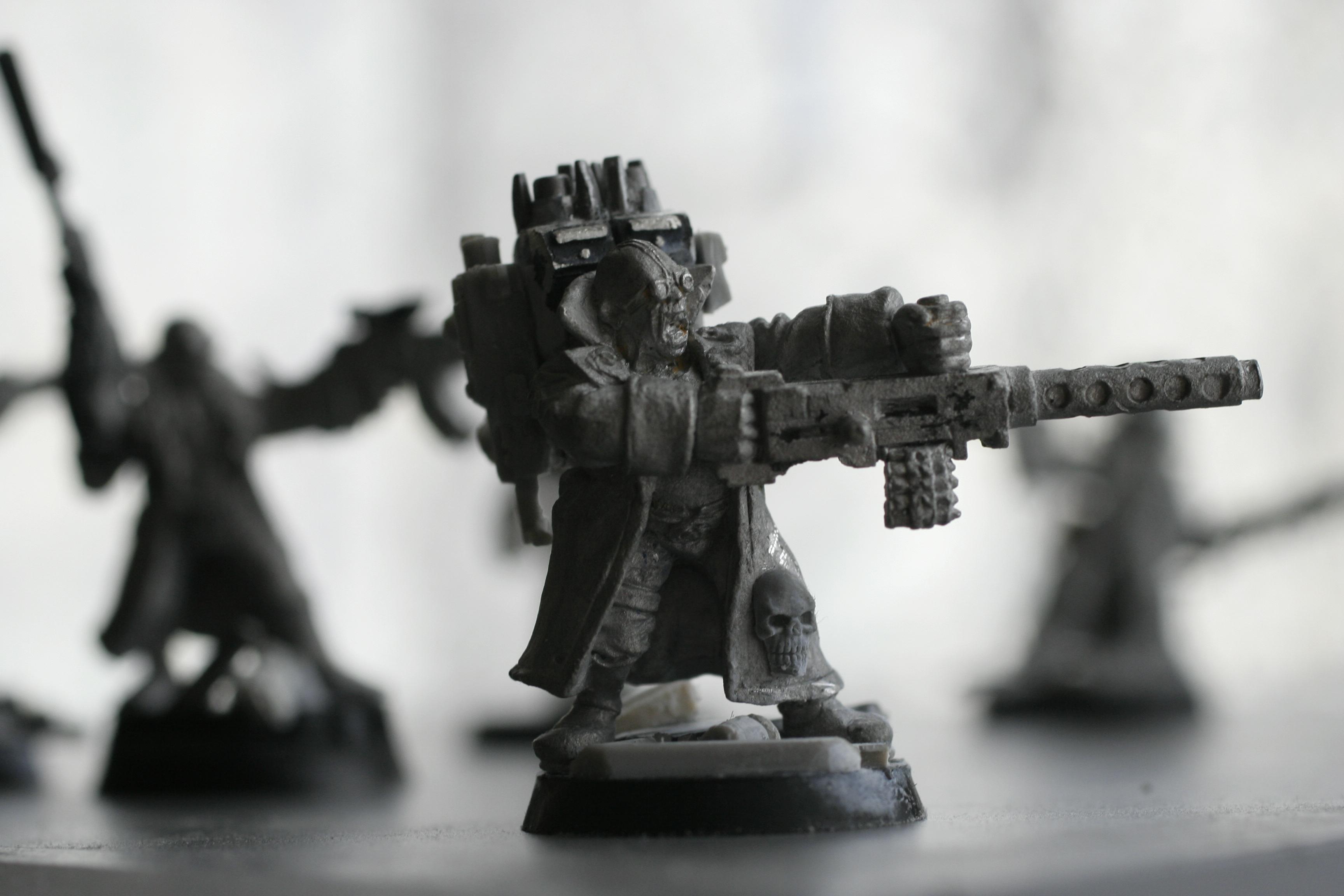 Conversion, Ganger, Heavy, Juve, Leader, Necromunda, Work In Progress