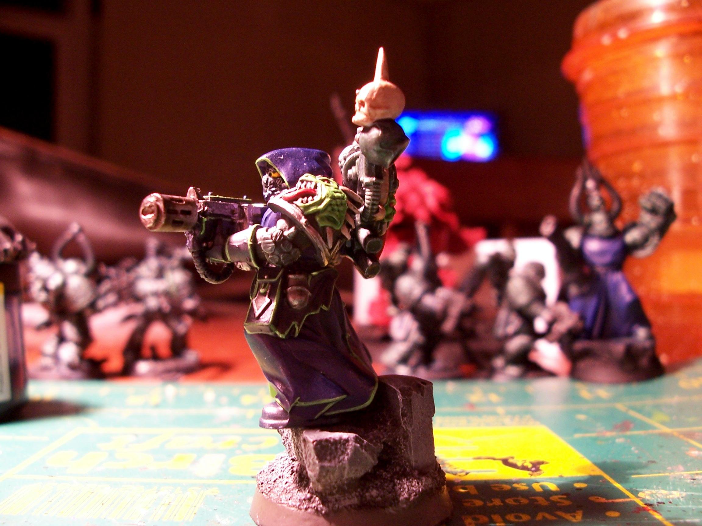 Alpha Legion, Chaos Space Marines, Meltagun, Robes