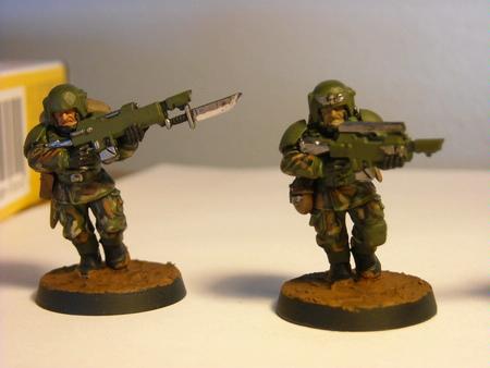 Cadians, Imperial Guard, Infantry, Warhammer 40,000