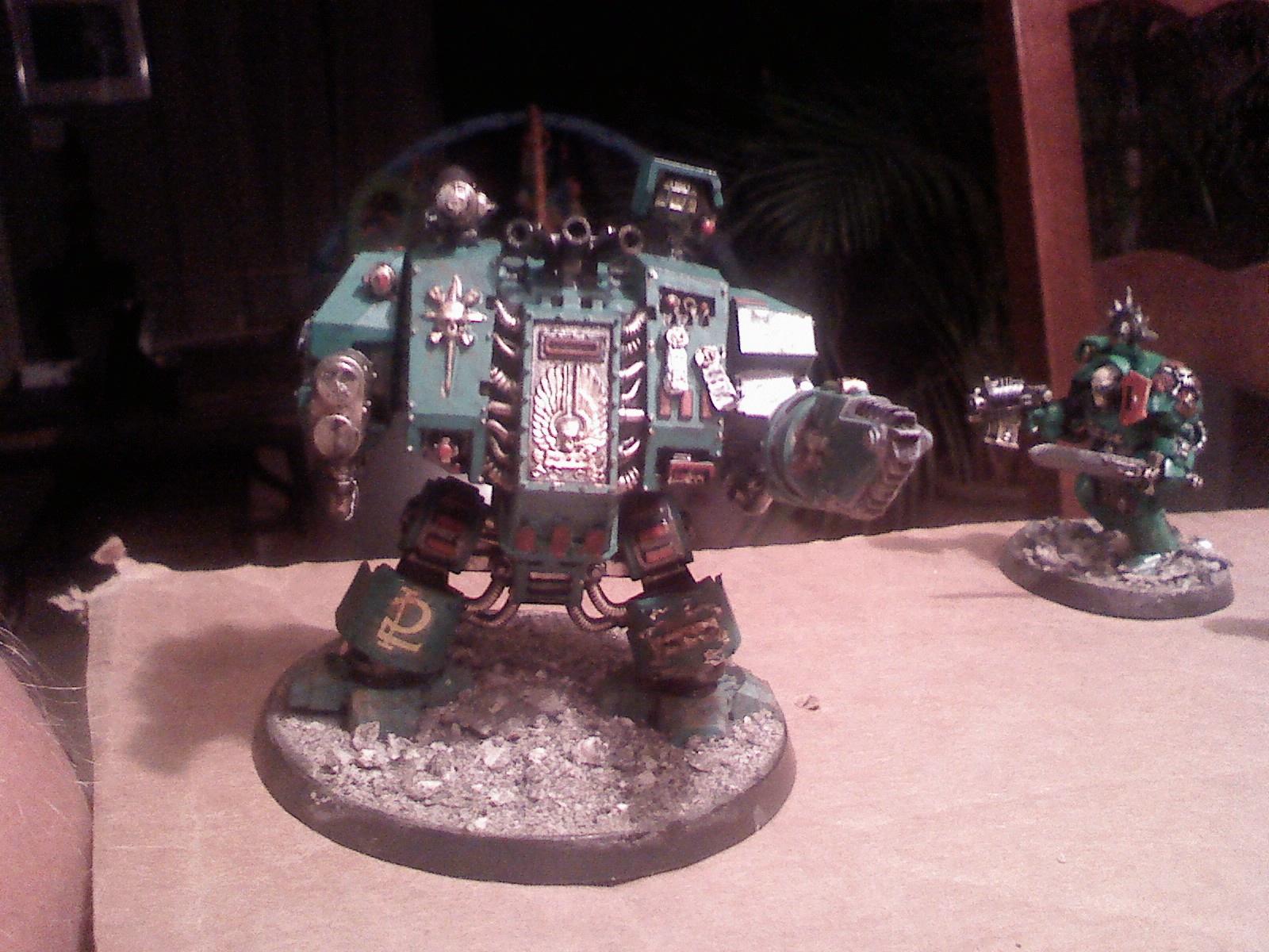 Assault On Black Reach, Bits, Dreadnought, Emerald Dragons, Space Marines