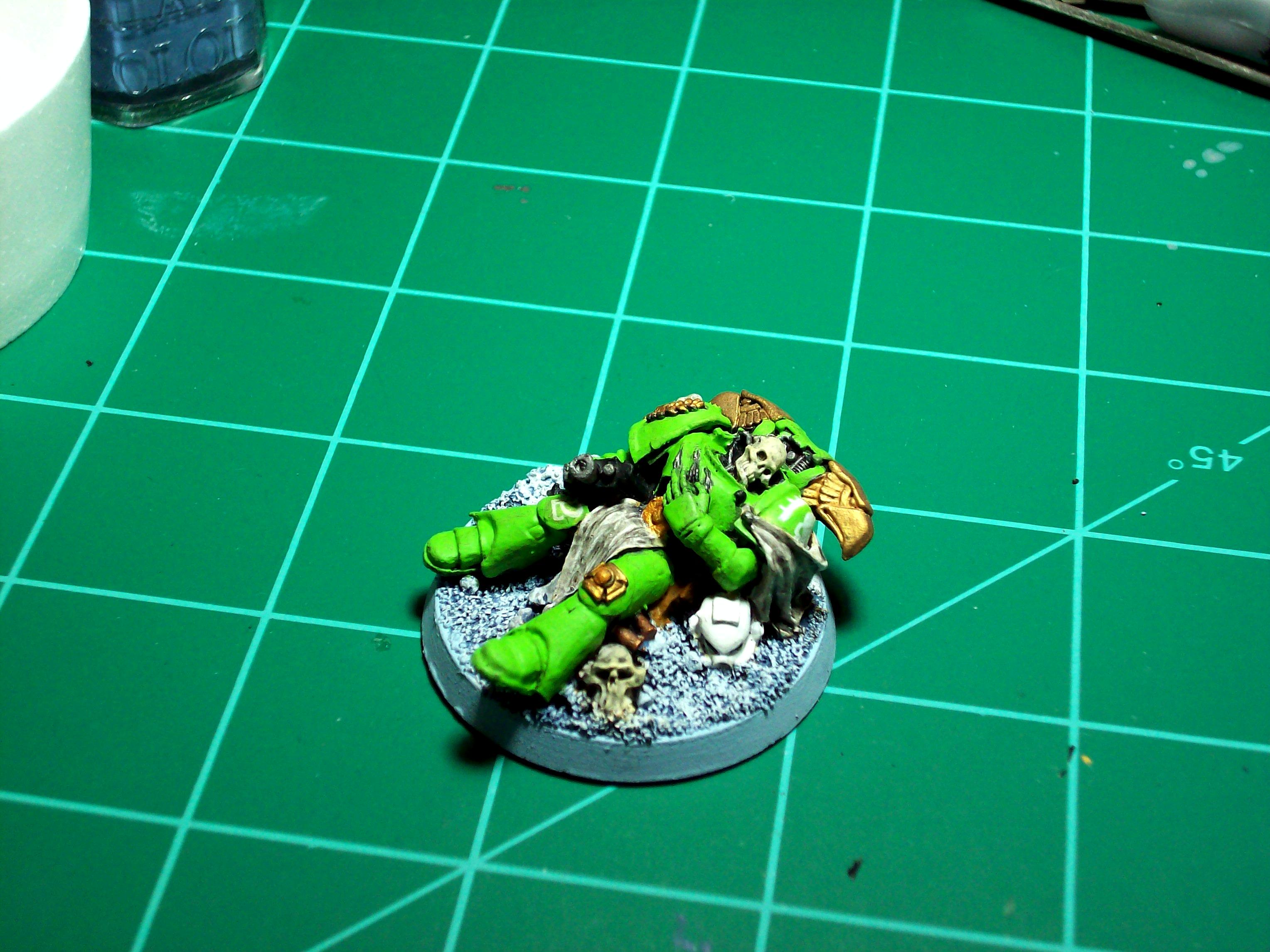 Dead, Death, Marker, Objective Marker, Space Marines