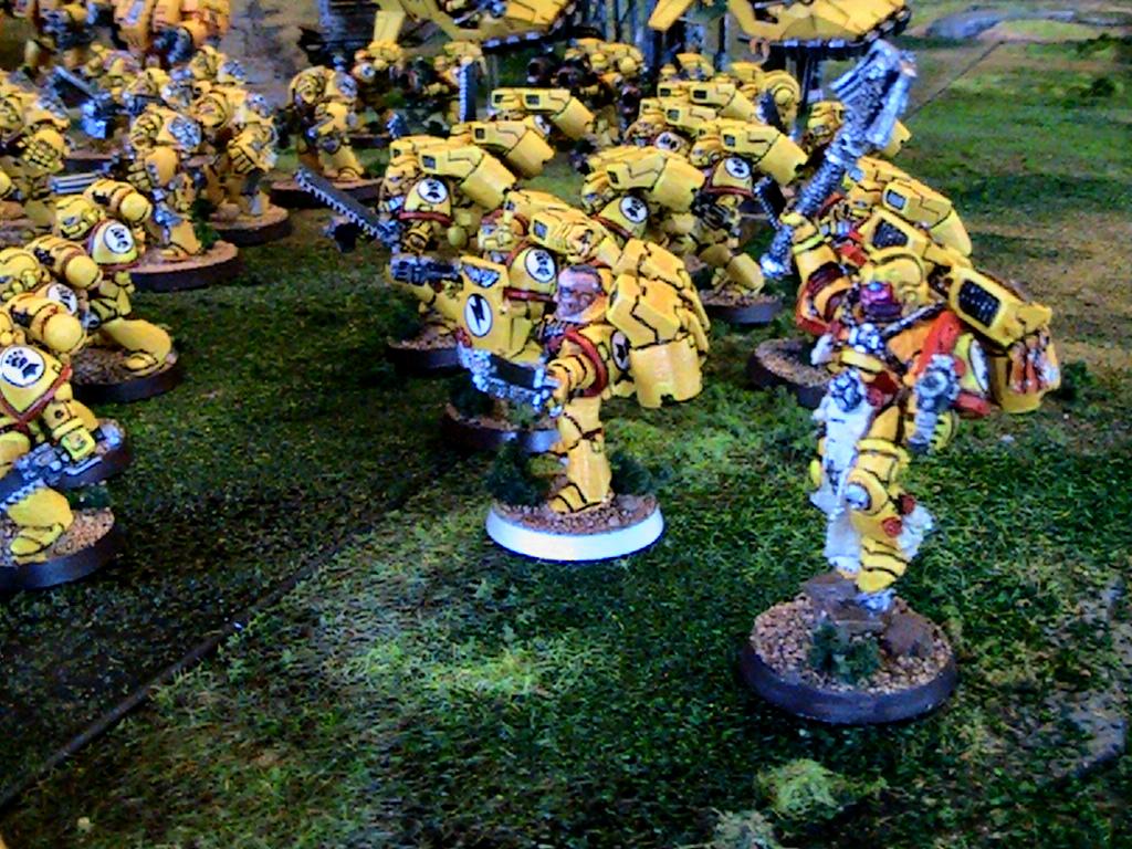 Assault Marines, Imperial Fists, Space Marines, Warhammer 40,000