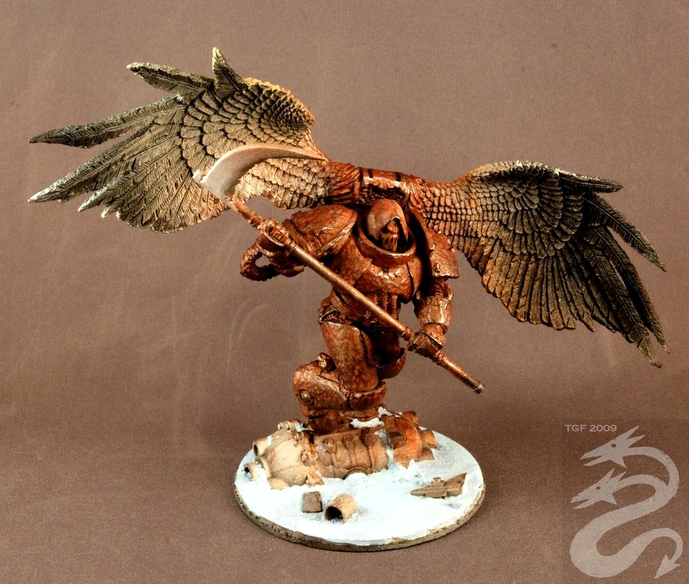 Airbrush, Chaos Space Marines, Daemon Prince, Winged