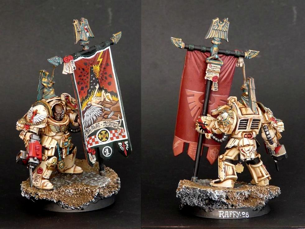 Adeptus Astartes, Dark Angels, Deathwing, Space Marines, Standard, Terminator Armor