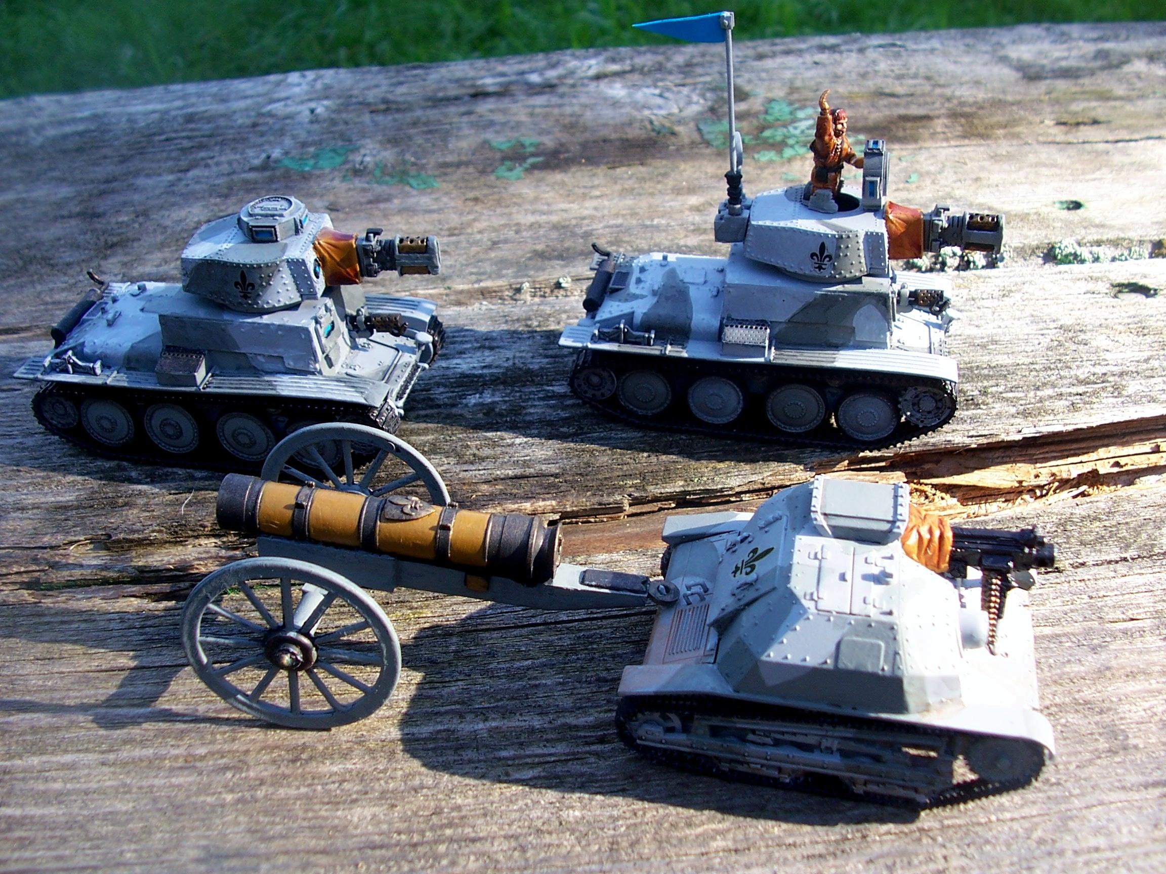 Auxiliaries, Conversion, Imperial Guard, Tau
