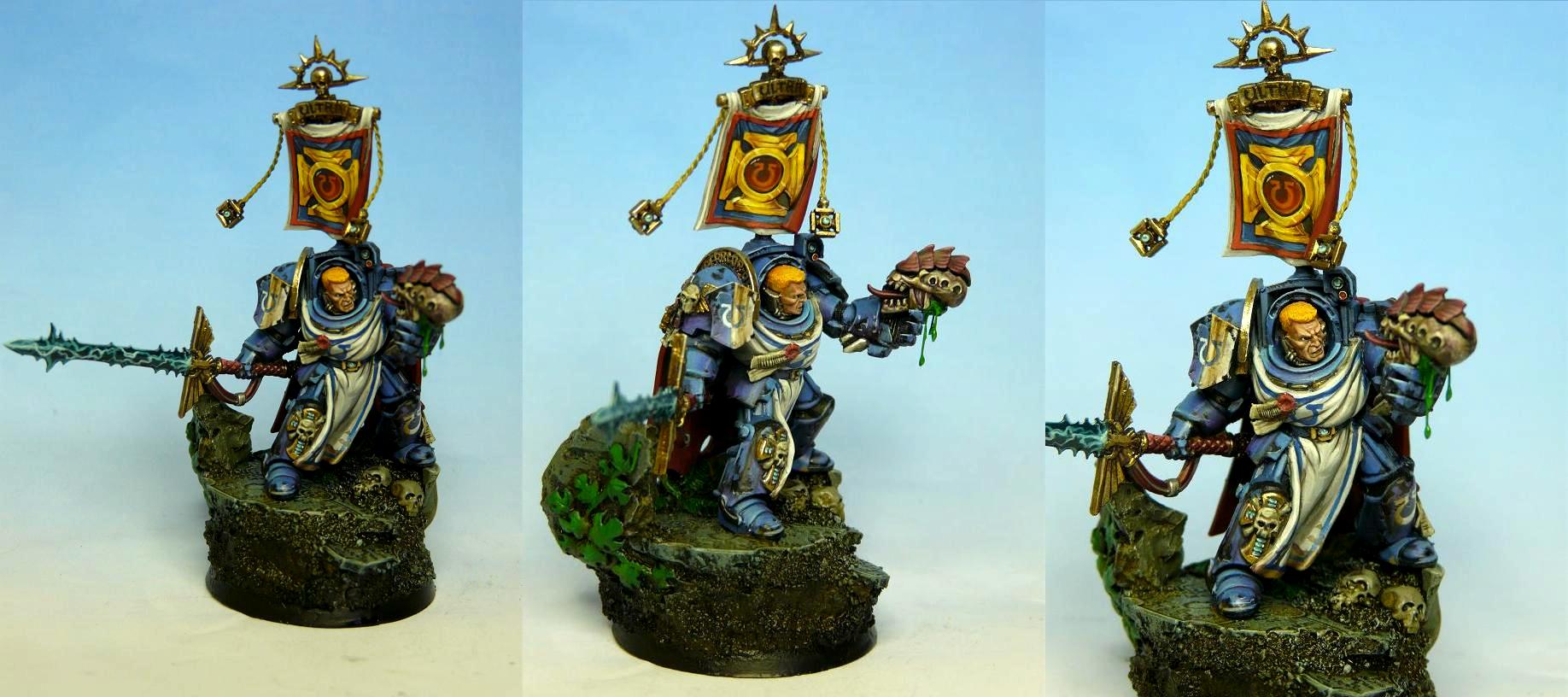 Raff Goodness, Space Marines, Terminator Captain, Ultramarines, Warhammer 40,000