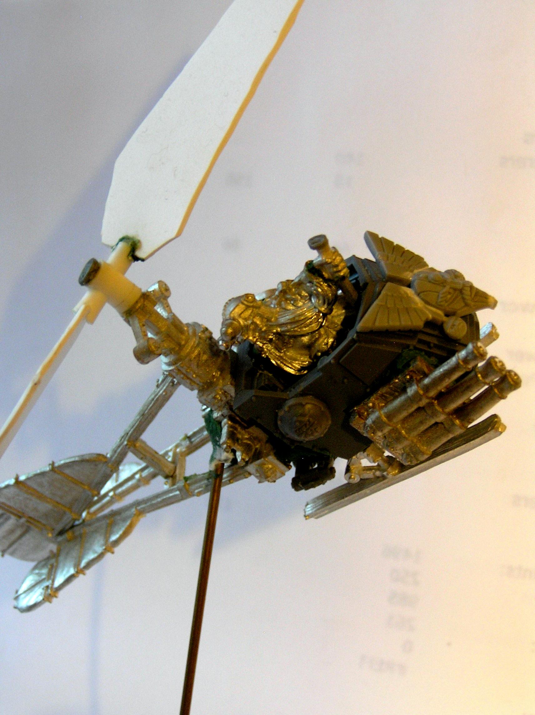 Conversion, Dwarves, Gyrocopter, Warhammer Fantasy, Work In Progress