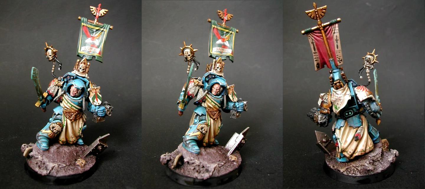 Adeptus Astartes, Dark Angels, Space Marines, Terminator Captain, Warhammer 40,000