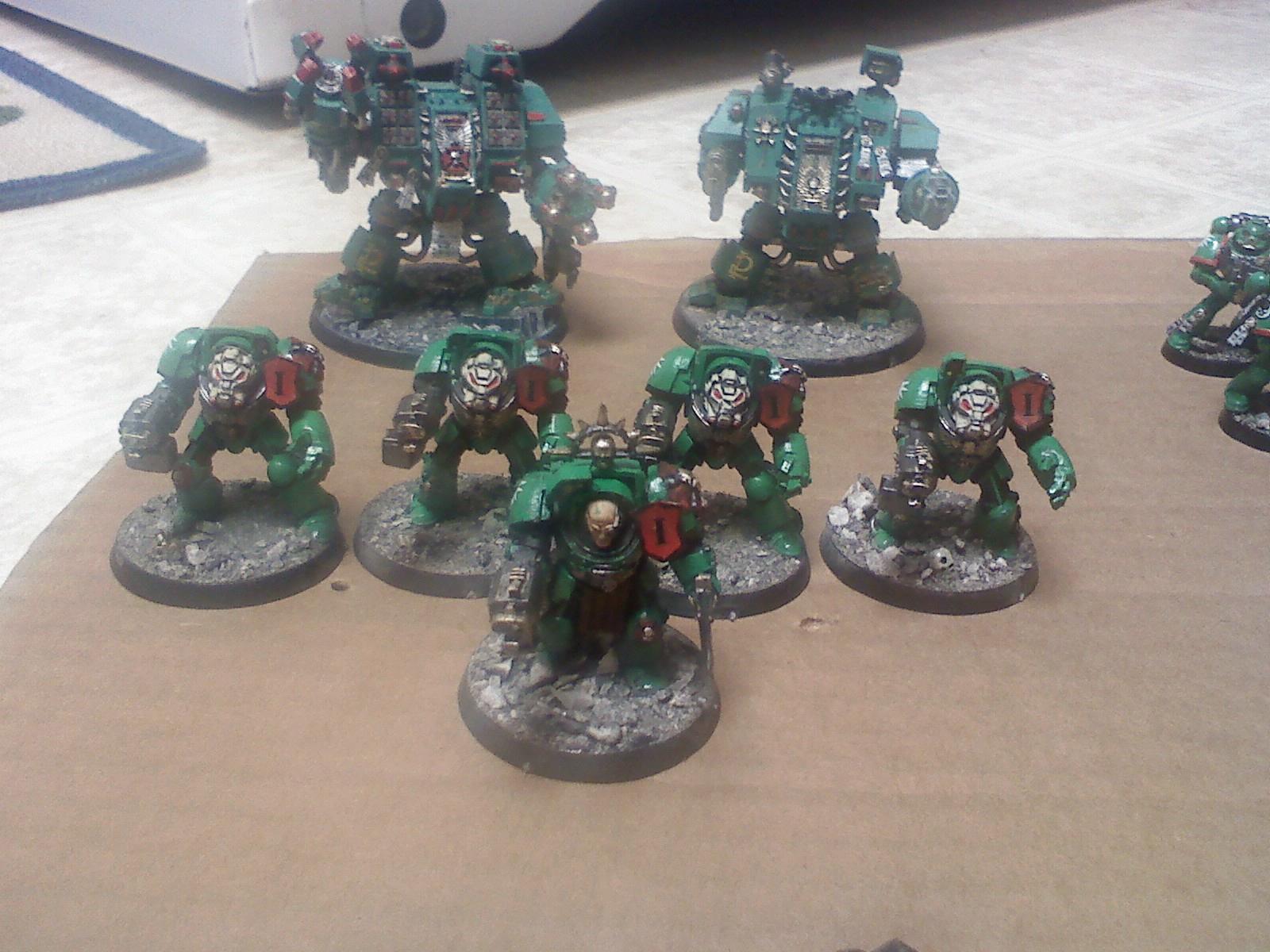 Assault On Black Reach, Emerald Dragons, Salamander, Space Marines, Terminator Armor