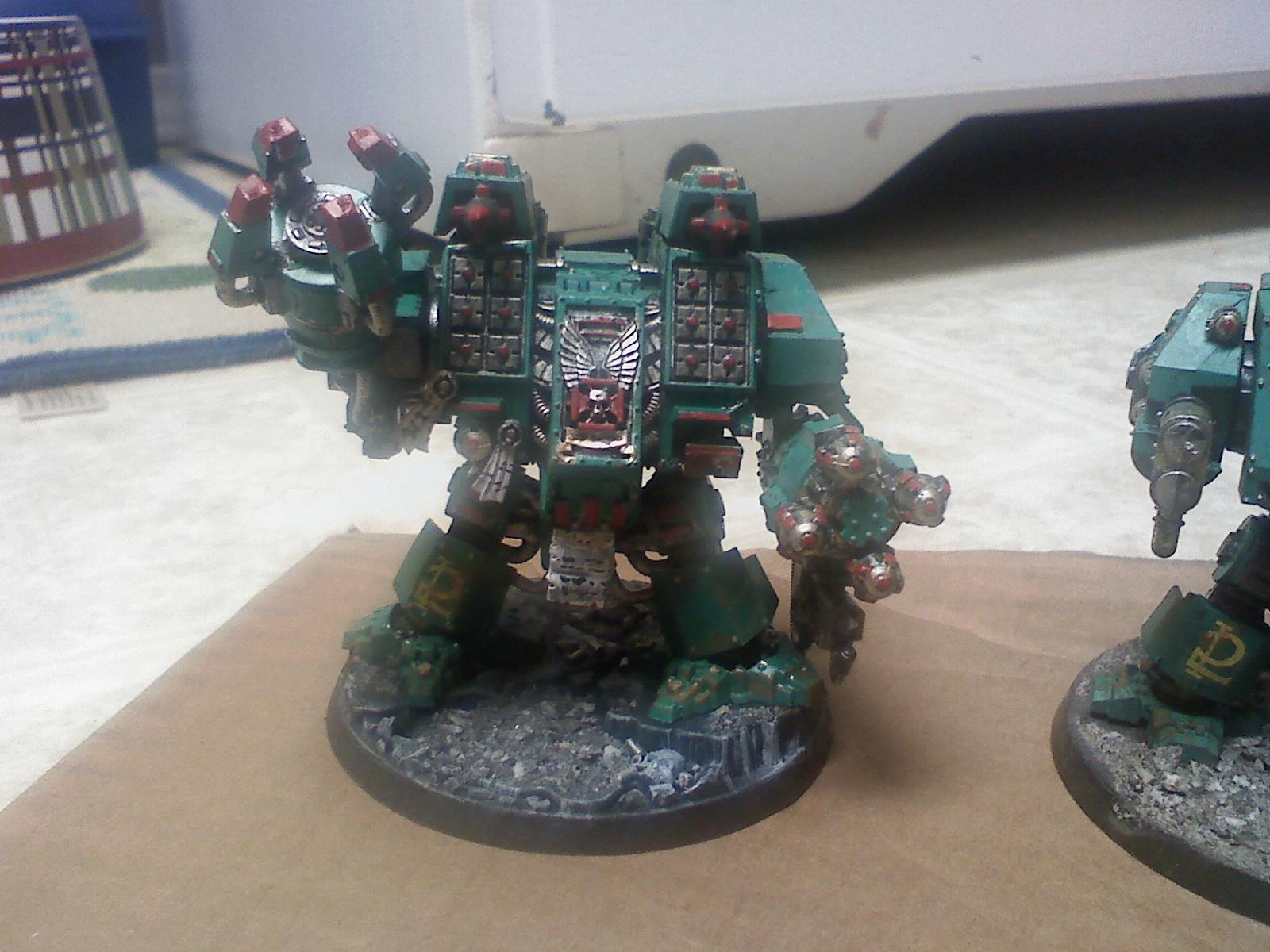 Assault On Black Reach, Dreadnought, Emerald Dragons, Space Marines