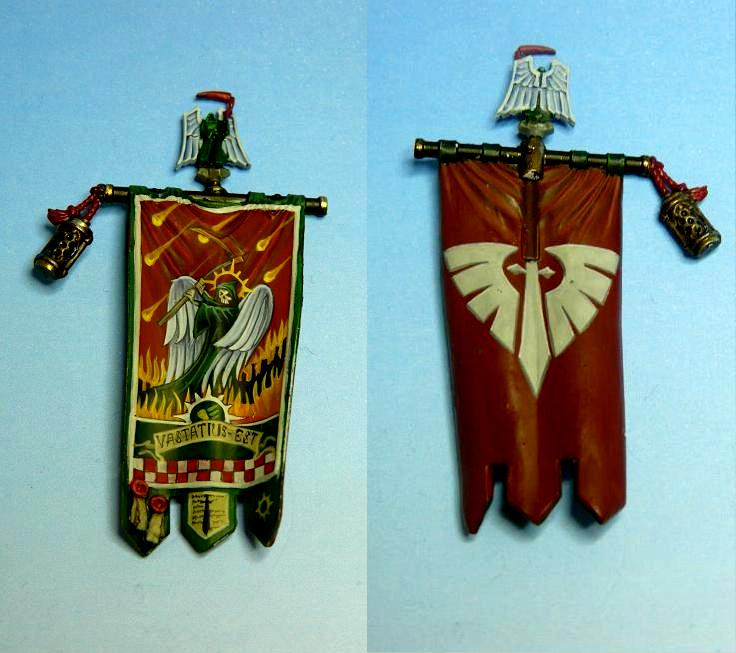 Adeptus Astartes, Banner, Dark Angels, Space Marines, Standard, Warhammer 40,000