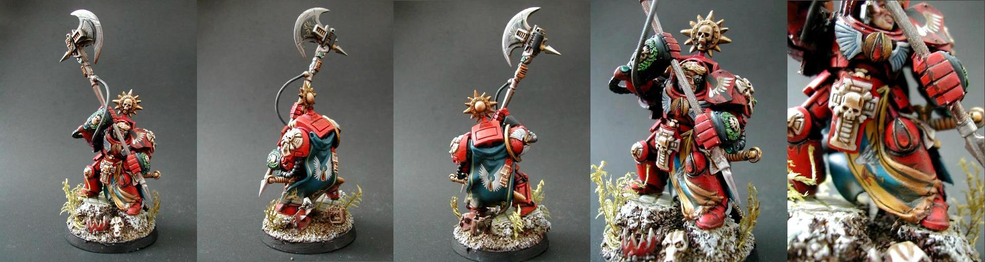 Adeptus Astartes, Axeman, Black Rage, Blood Angels, Red Thirst, Space Marines, Terminator Armor, Warhammer 40,000