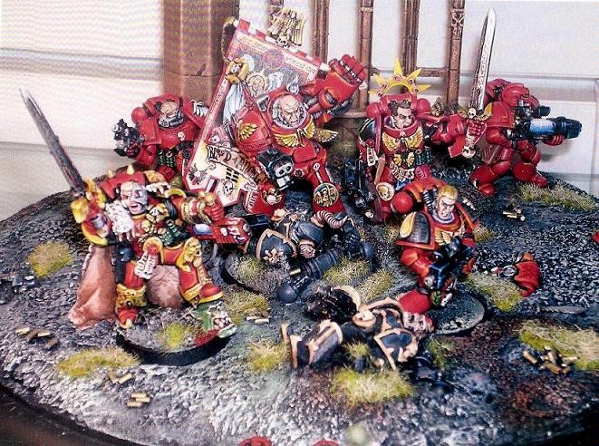 Adeptus Astartes, Black Rage, Blood Angels, Command Squad, Red Thirst, Space Marines