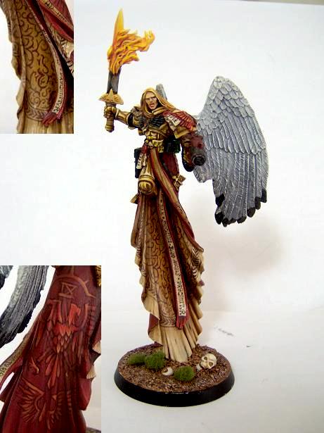 Angel, Blood Angels, Horus Heresy, Primarch, Sanguinius, Winged