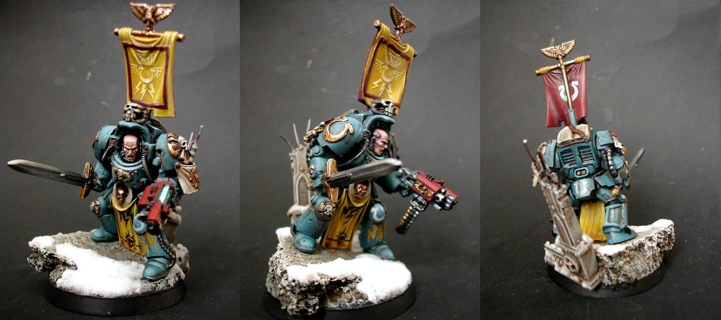 Librarian, Space Marines, Ultramarines, Warhammer 40,000