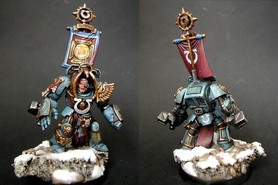 Space Marines, Terminator Armor, Ultra Marines, Ultramarines, Warhammer 40,000